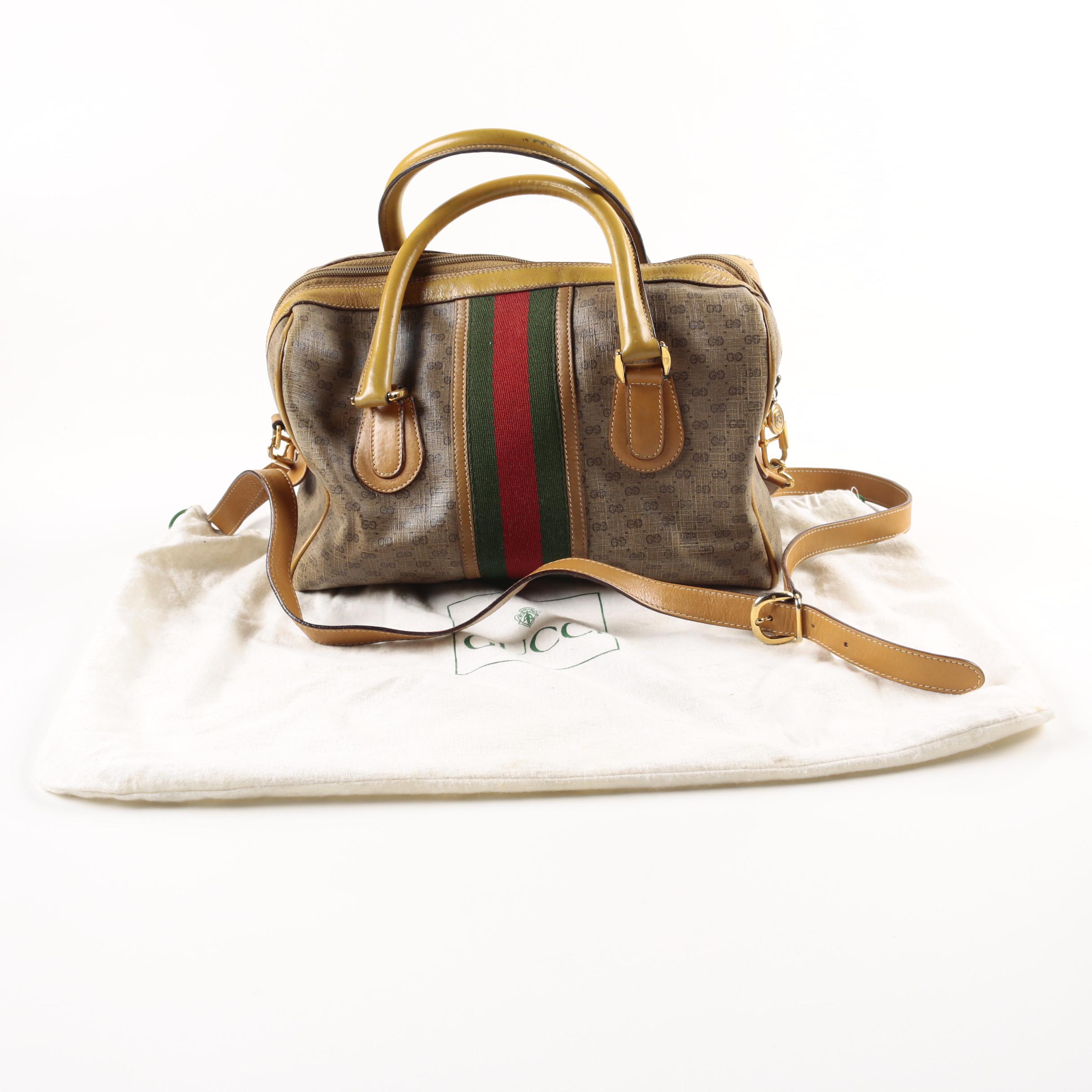 Gucci Supreme Canvas Monogram Bag