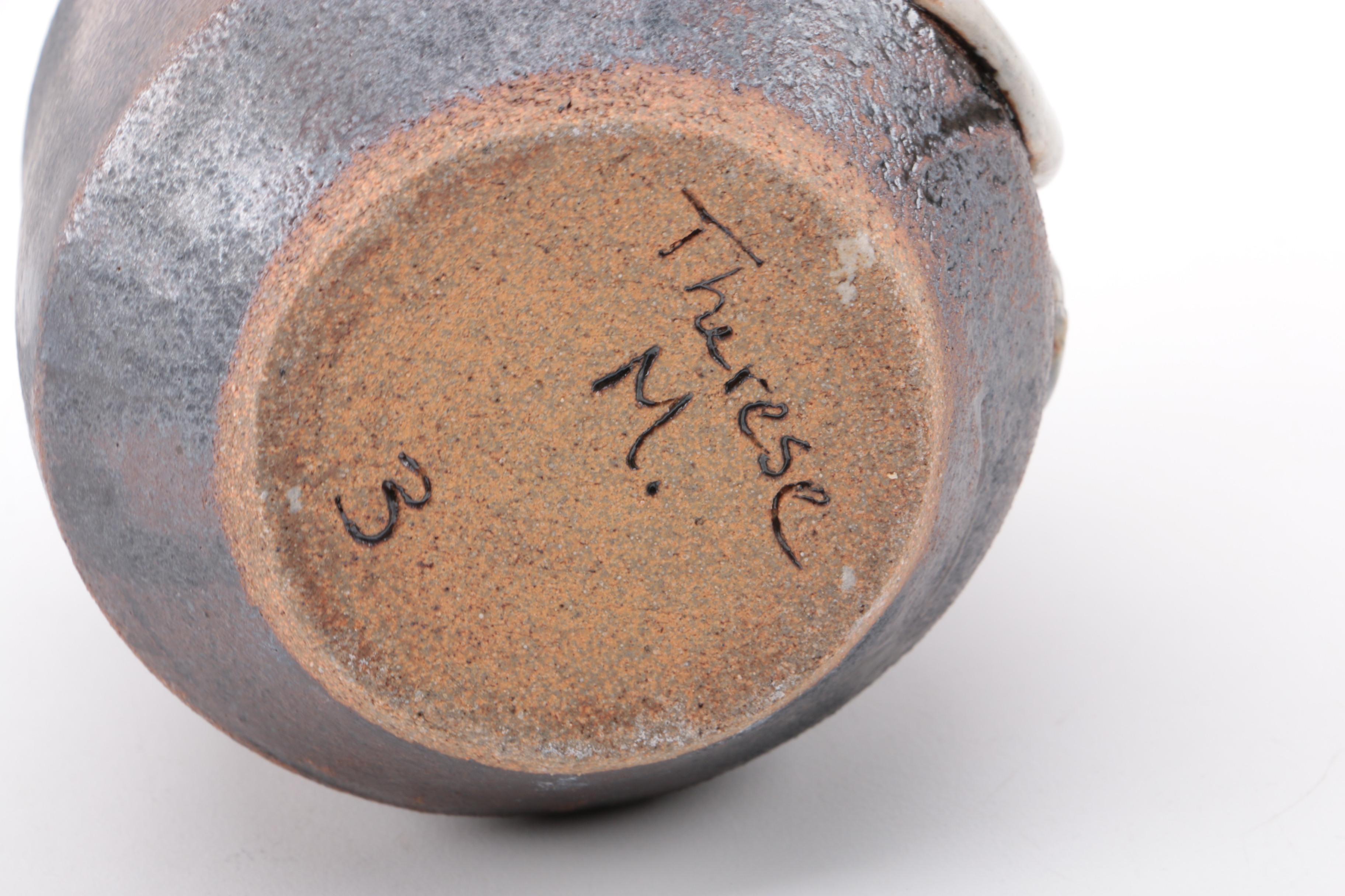 Hand Thrown Stoneware Bud Vase