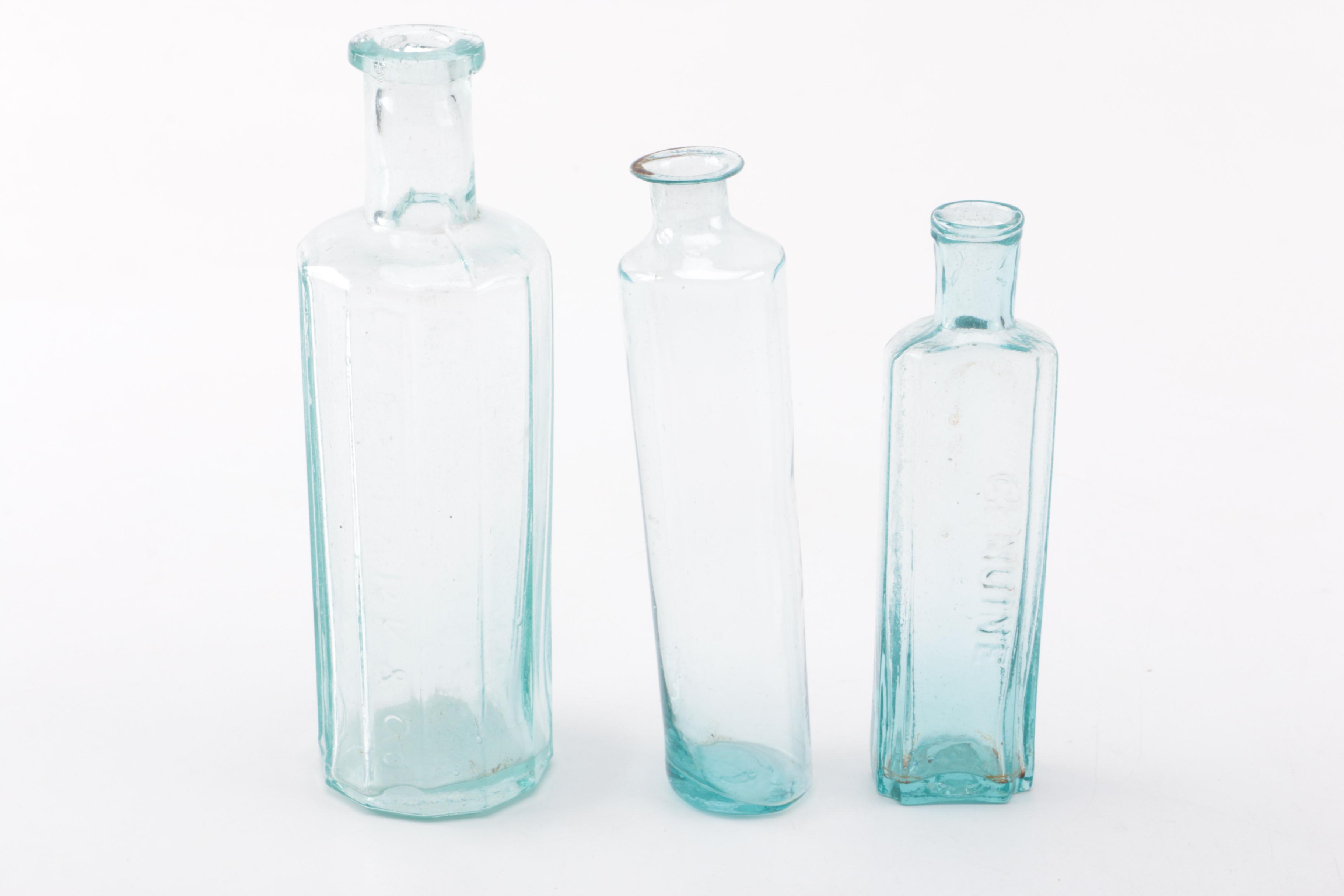 Vintage Glass Bottles