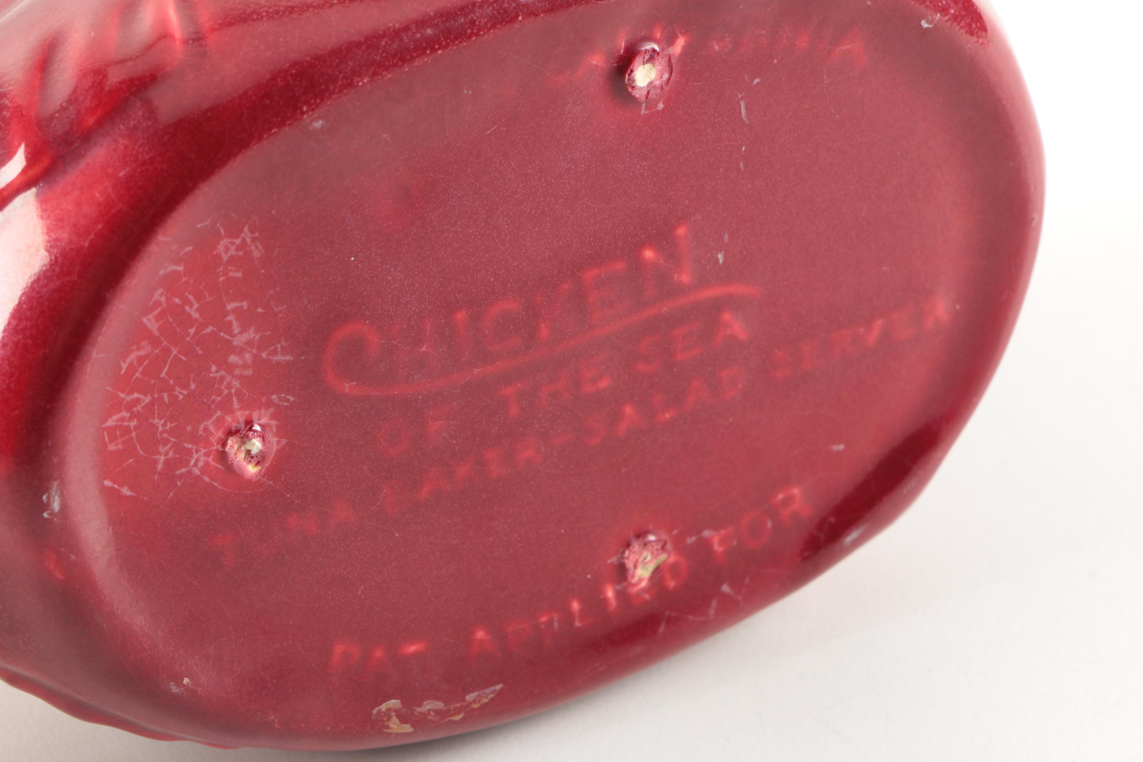 Vintage Bauer Pottery Tuna Baker with Gravy Boat