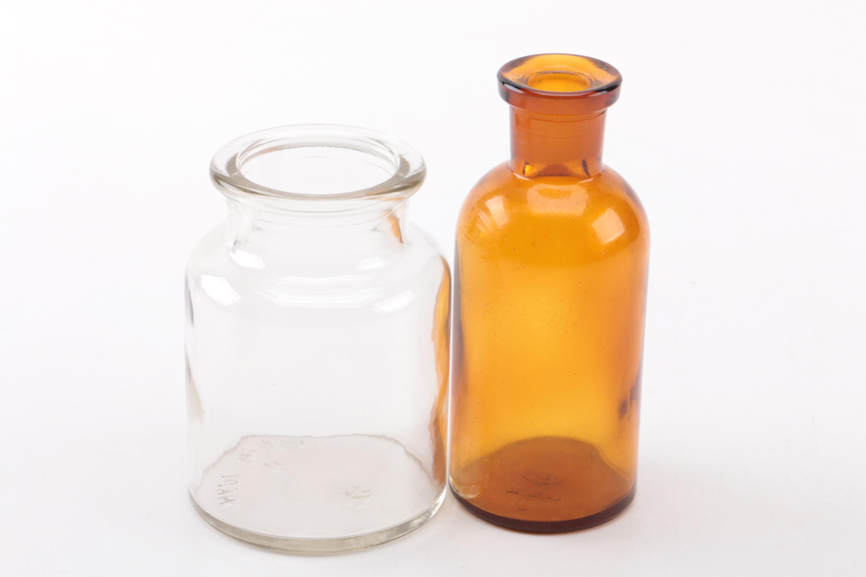 Vintage Glass Bottles