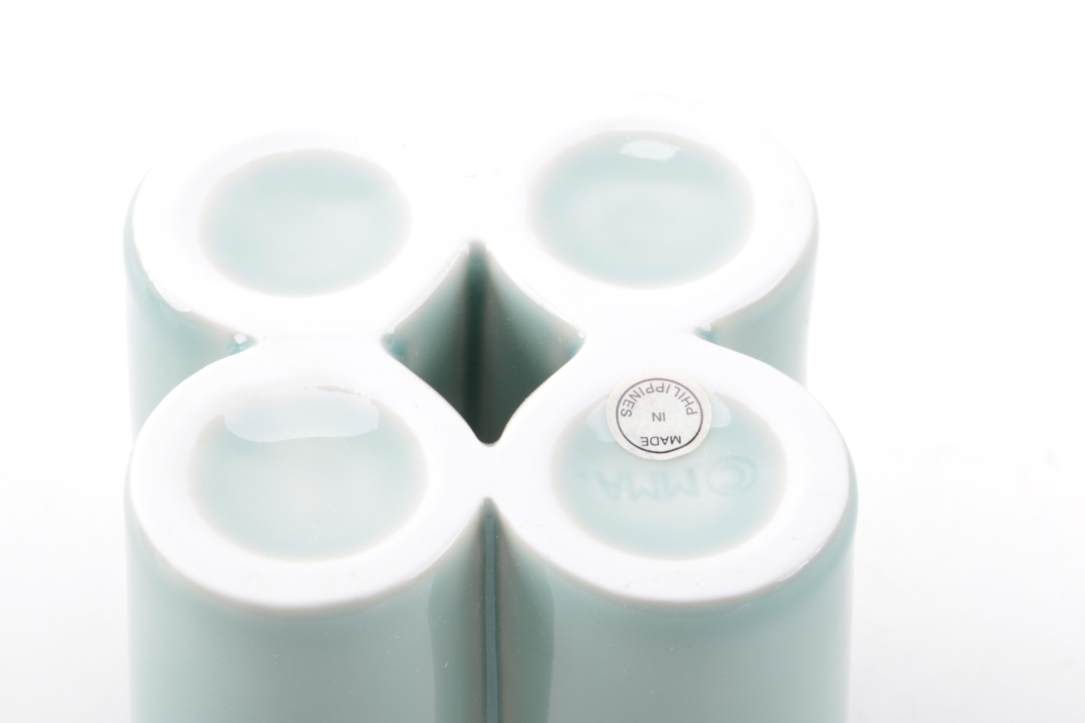 Clustered Porcelain Bud Vases