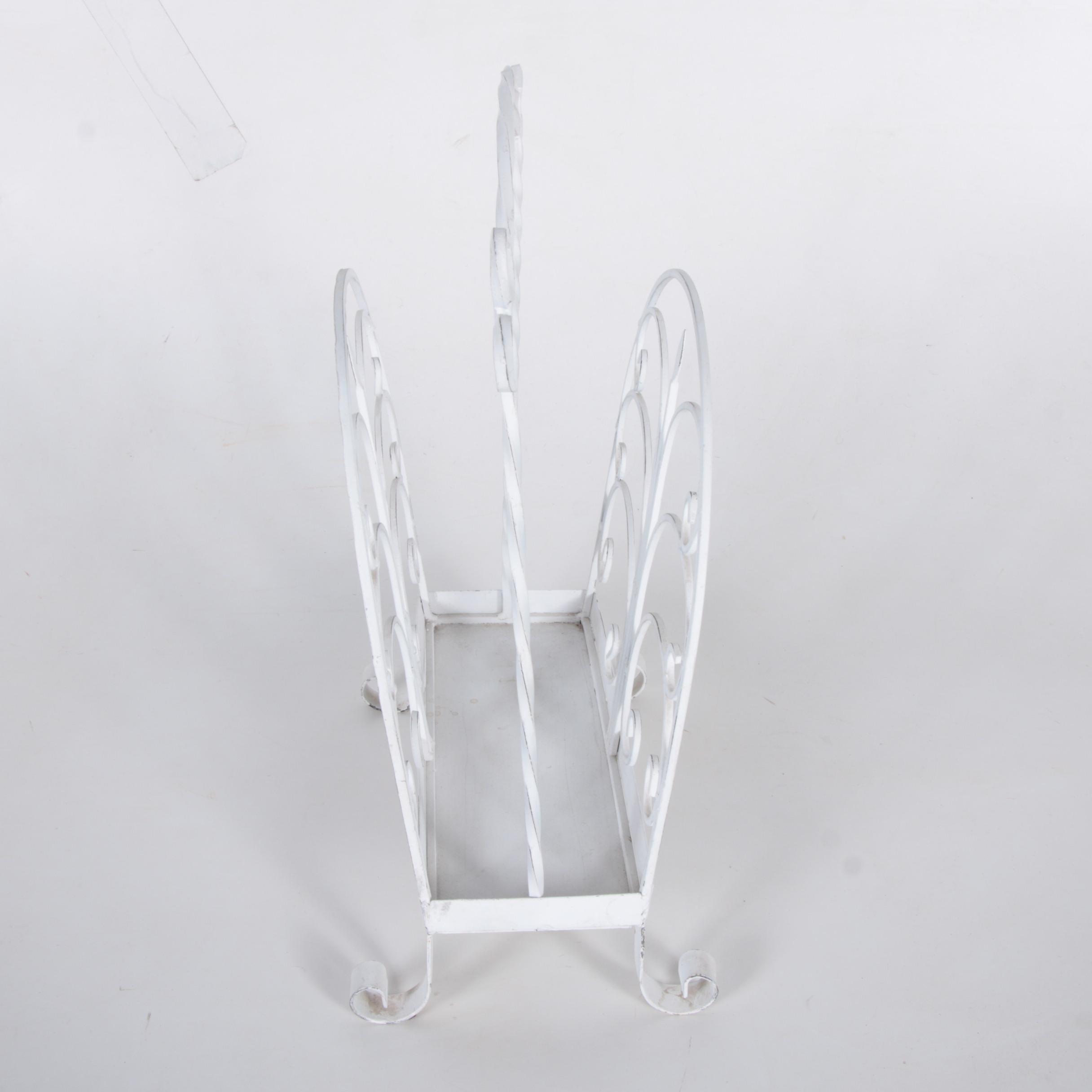 Metal Magazine Rack