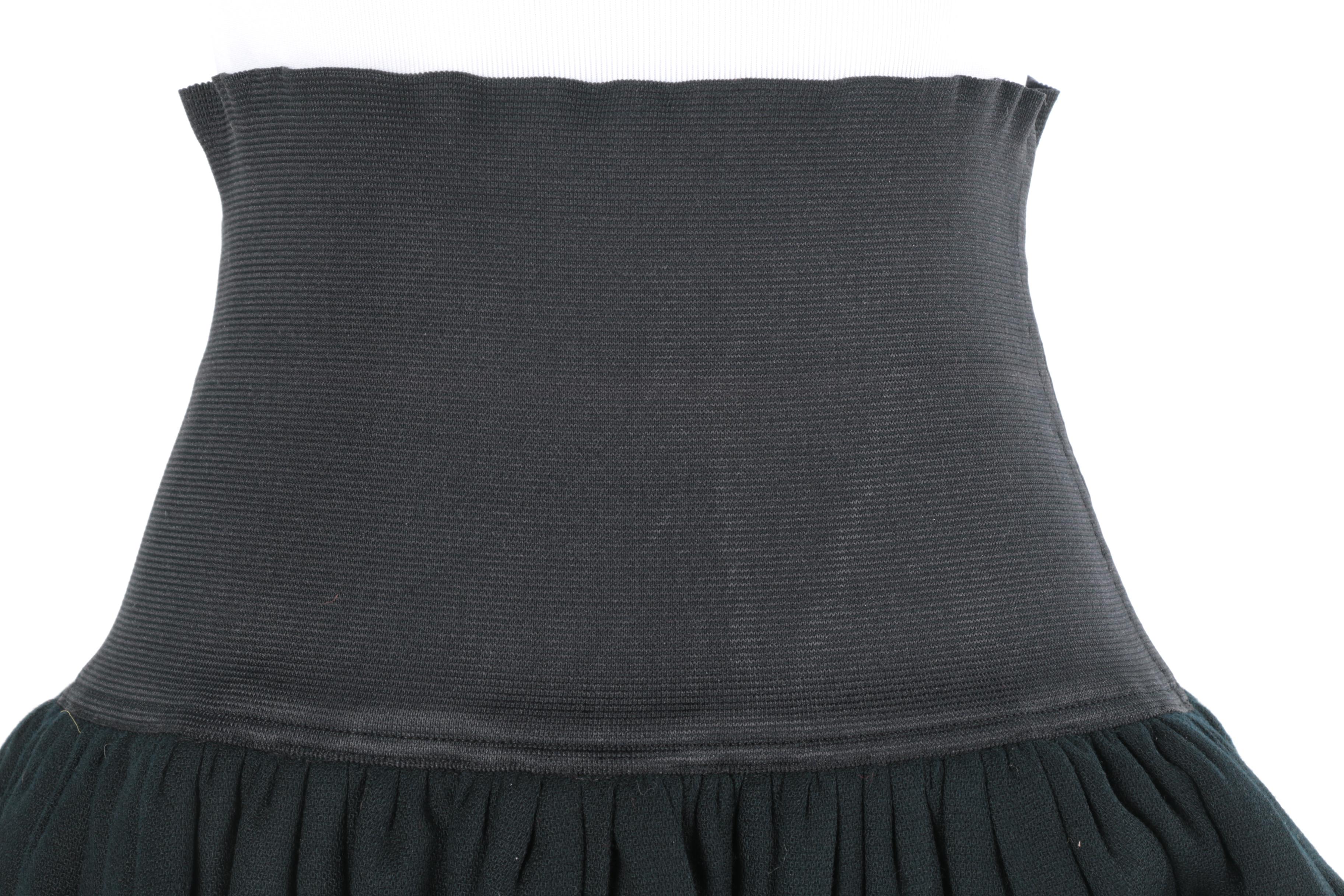 Vintage Cardinali Black Skirt