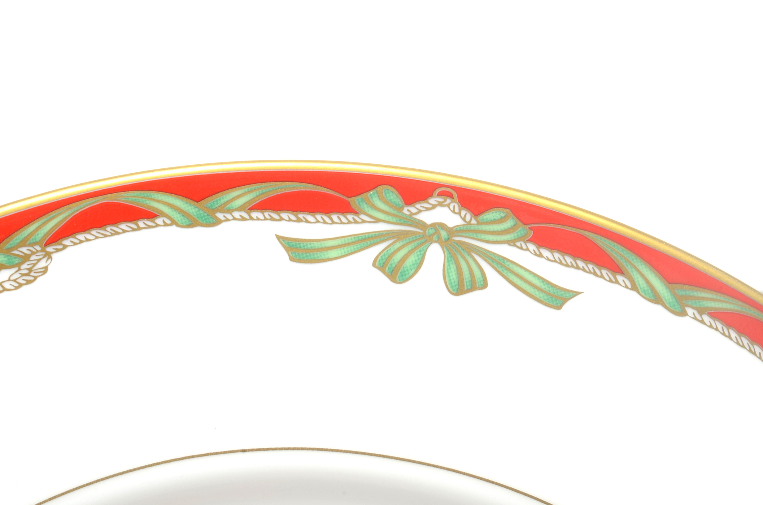 Waterford "Holiday Ribbons" China Place Setting for Six