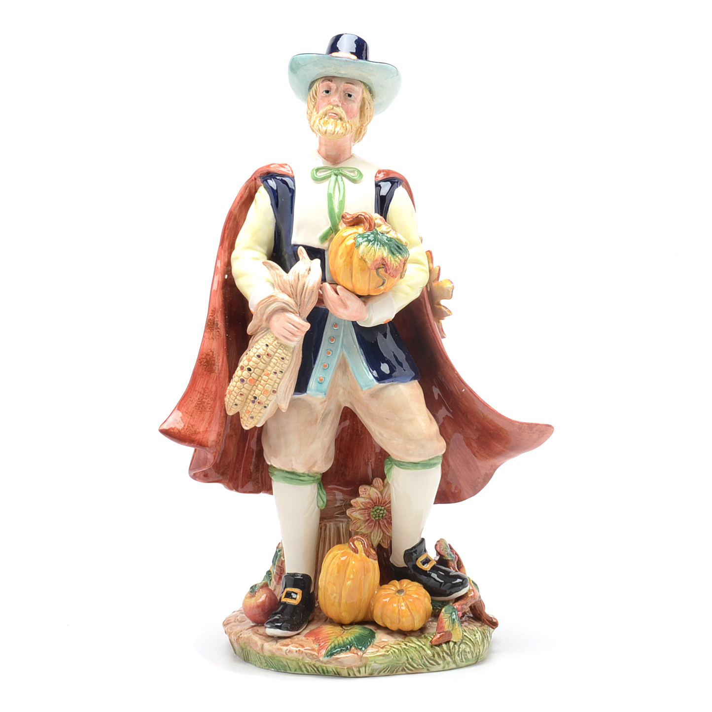 Fitz and Floyd "Harvest Heritage" Pilgrim Figurine