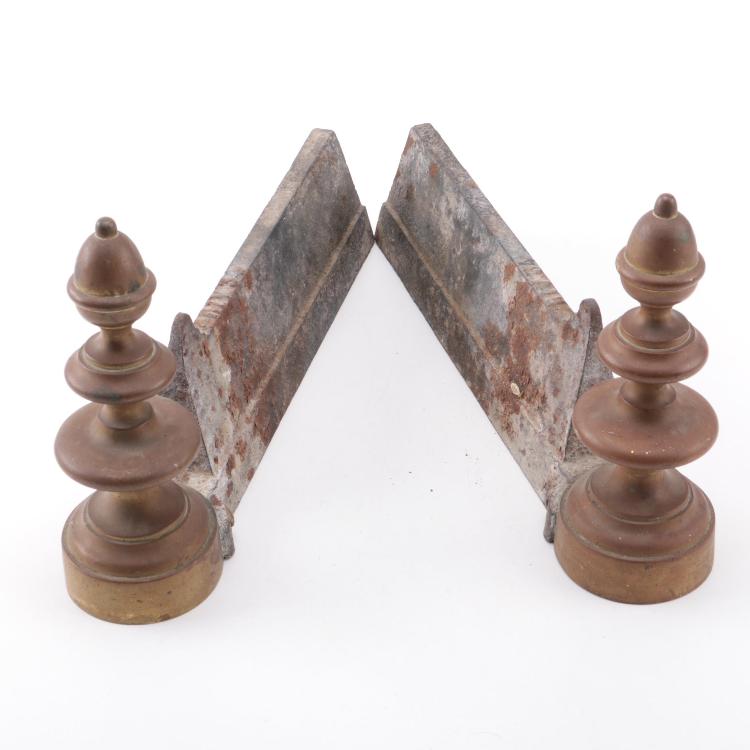 Pair of Metal Angle Irons