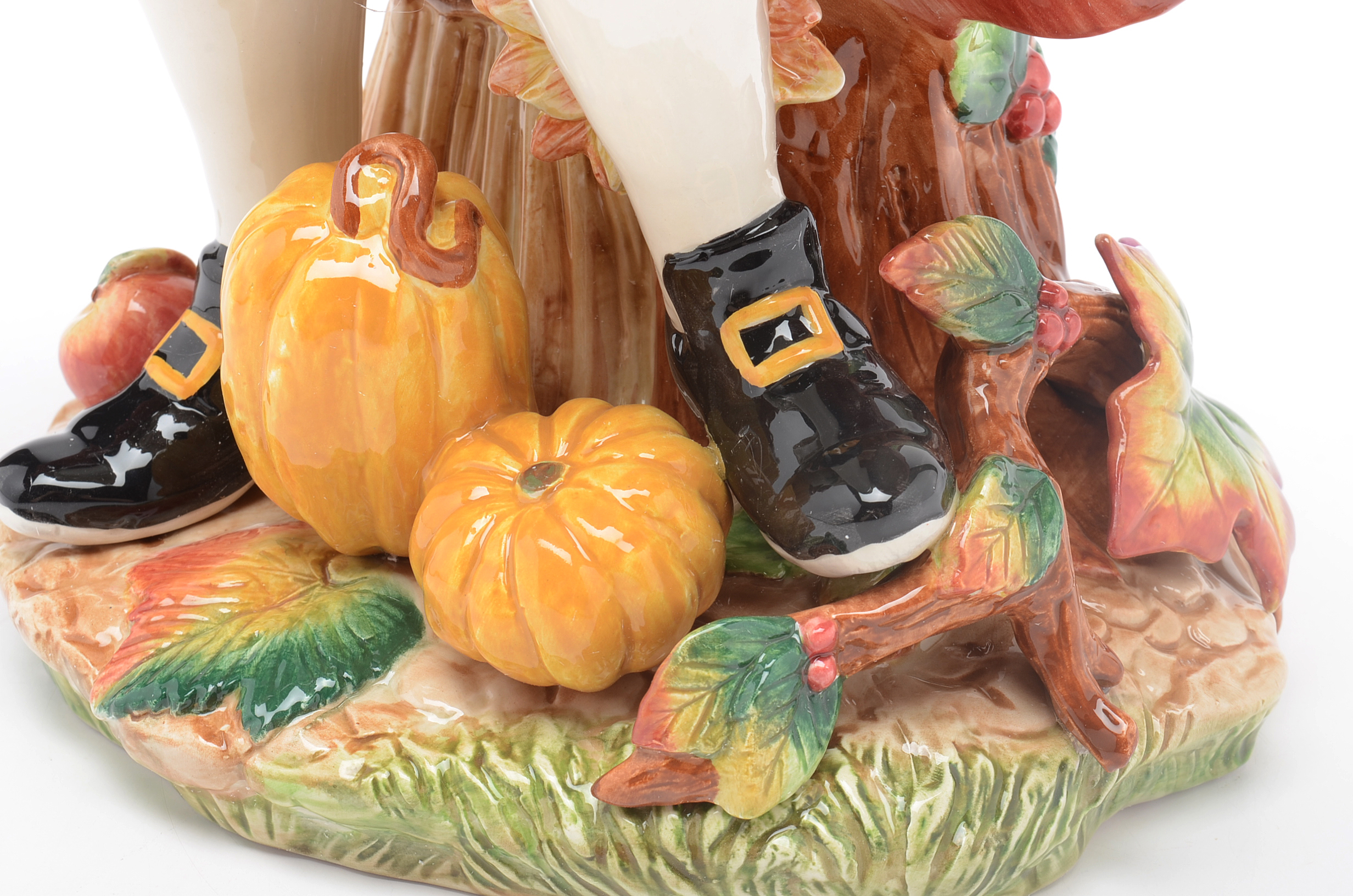 Fitz and Floyd "Harvest Heritage" Pilgrim Figurine