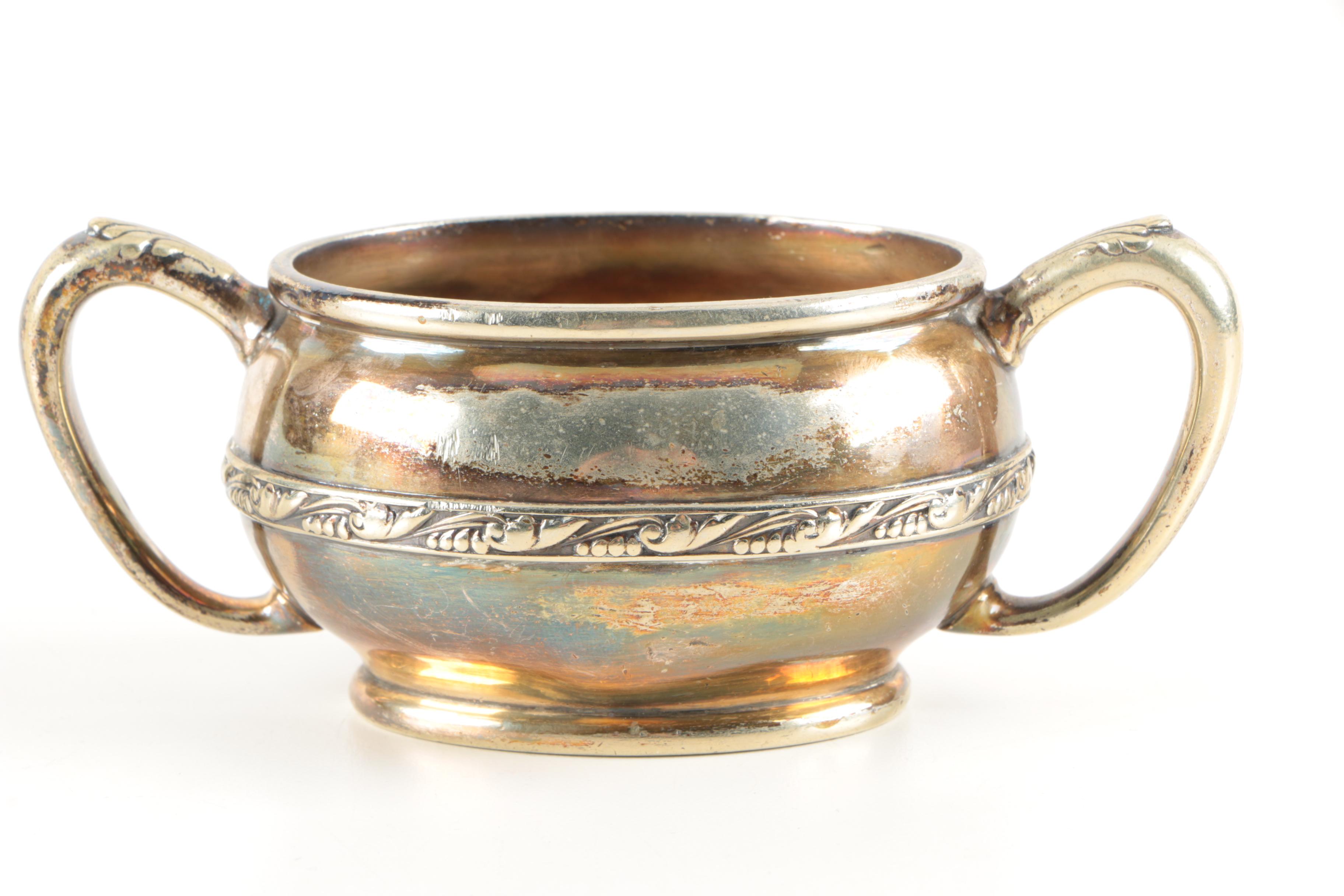 Duchin Creation Weighted Sterling Candleholder with Additional Décor