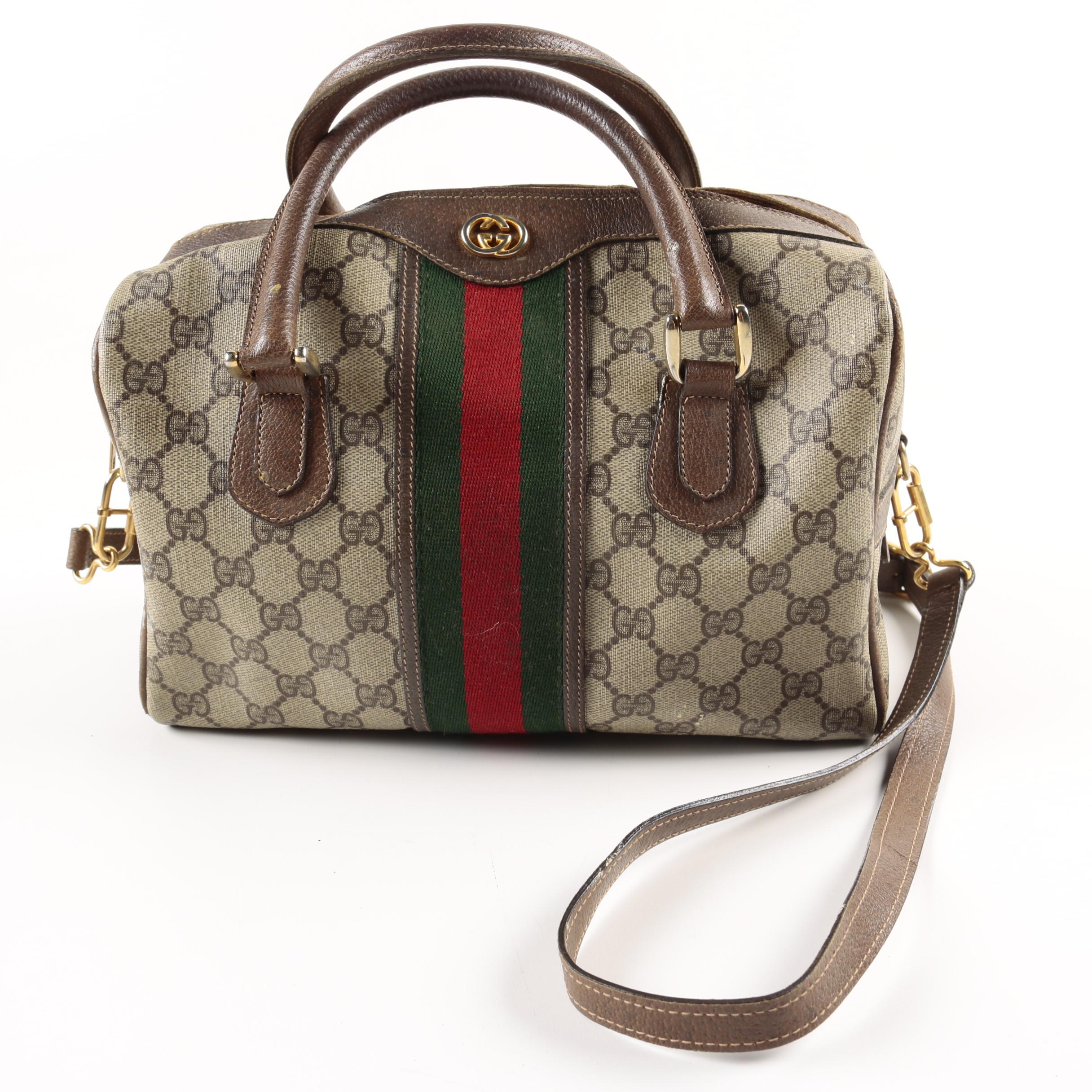 Vintage Gucci Supreme Canvas Purse