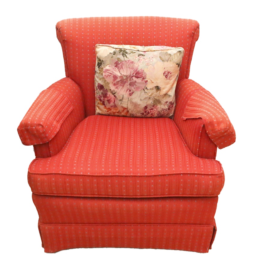 Vintage Upholstered Armchair