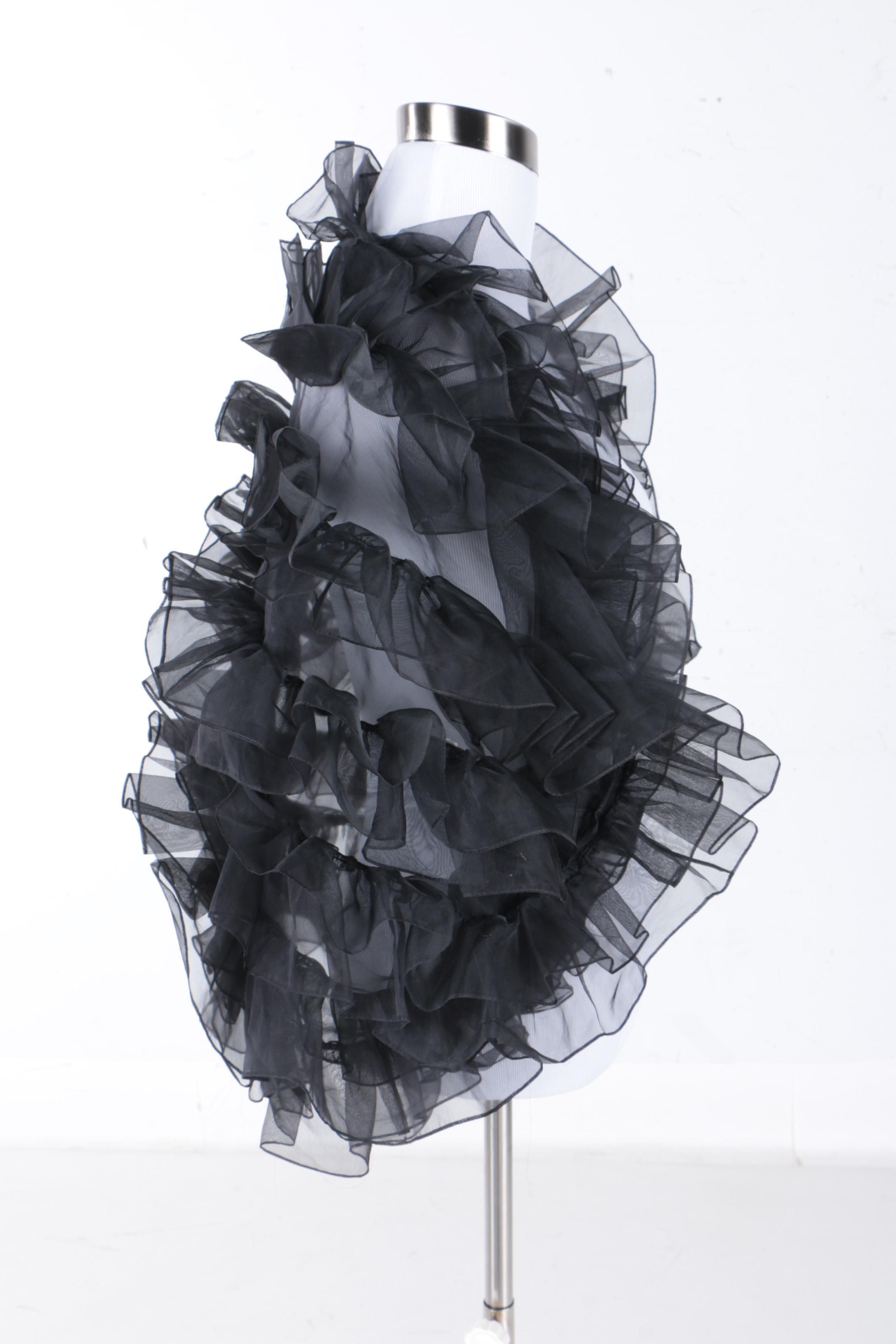 Vintage Silk Organza Dress and Jacket