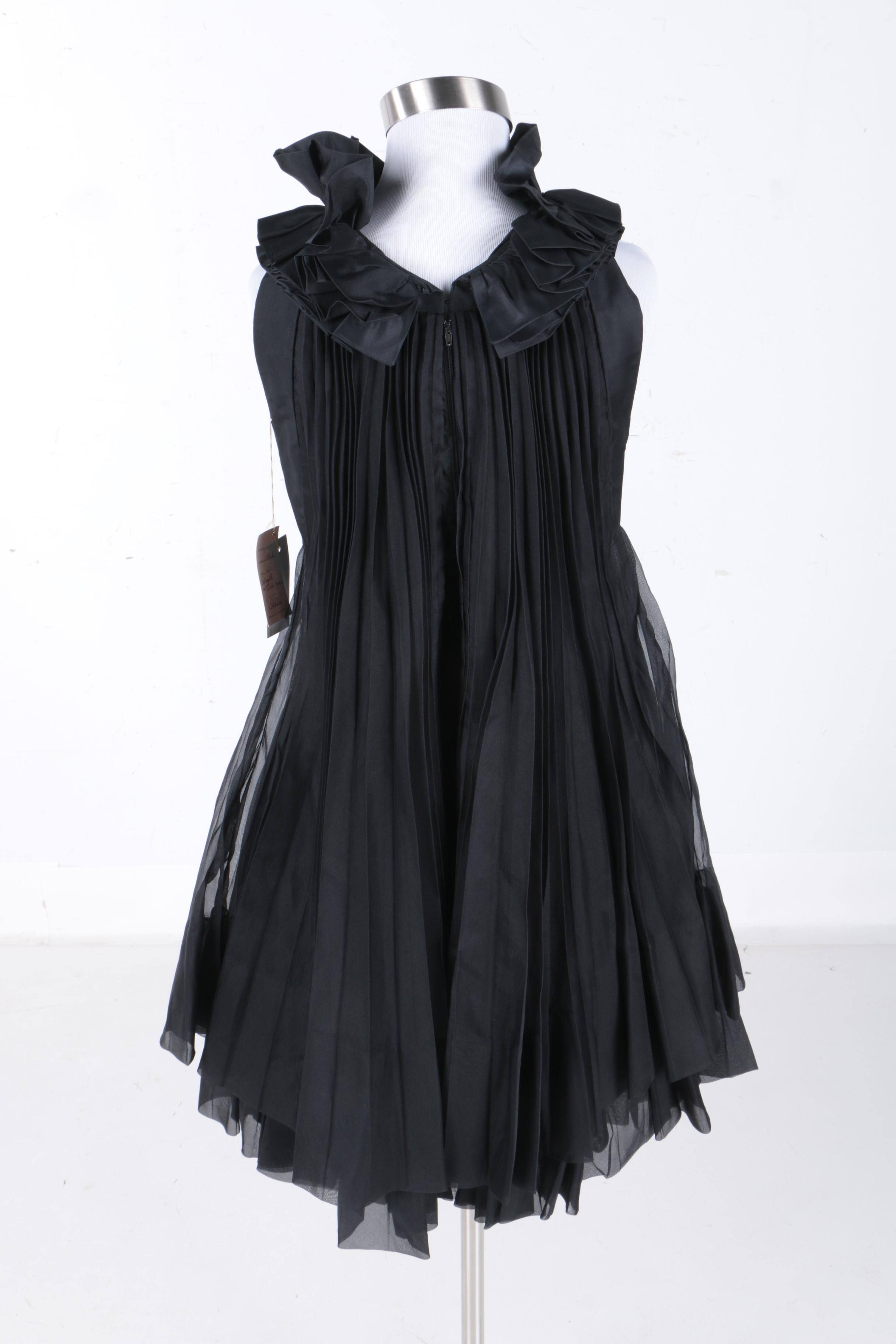 Vintage Silk Organza Dress and Jacket