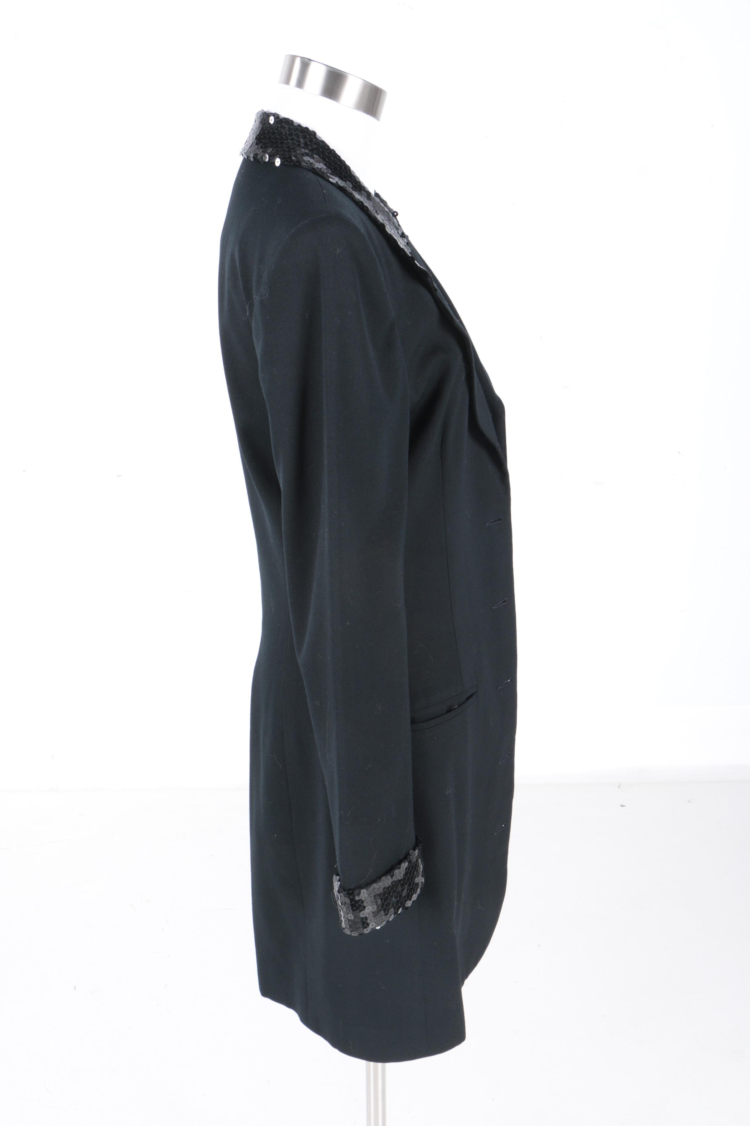 Women's Emil Rutenberg Sequined Jacket and Arc En Ciel Top