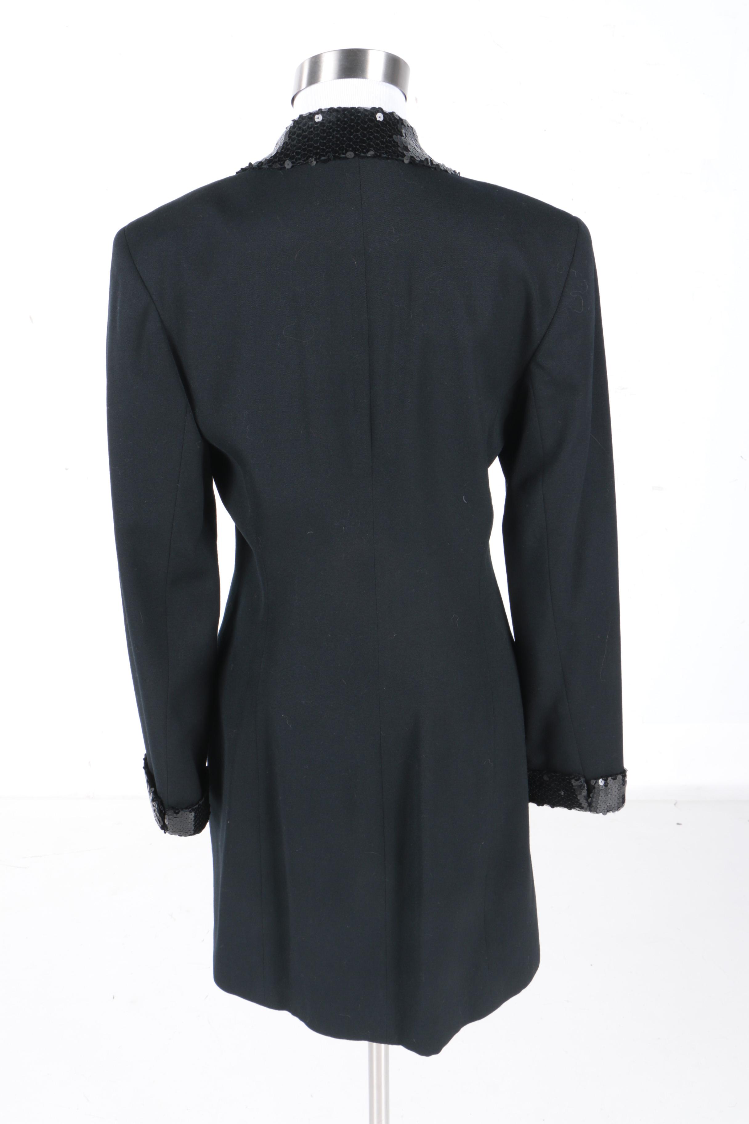 Women's Emil Rutenberg Sequined Jacket and Arc En Ciel Top