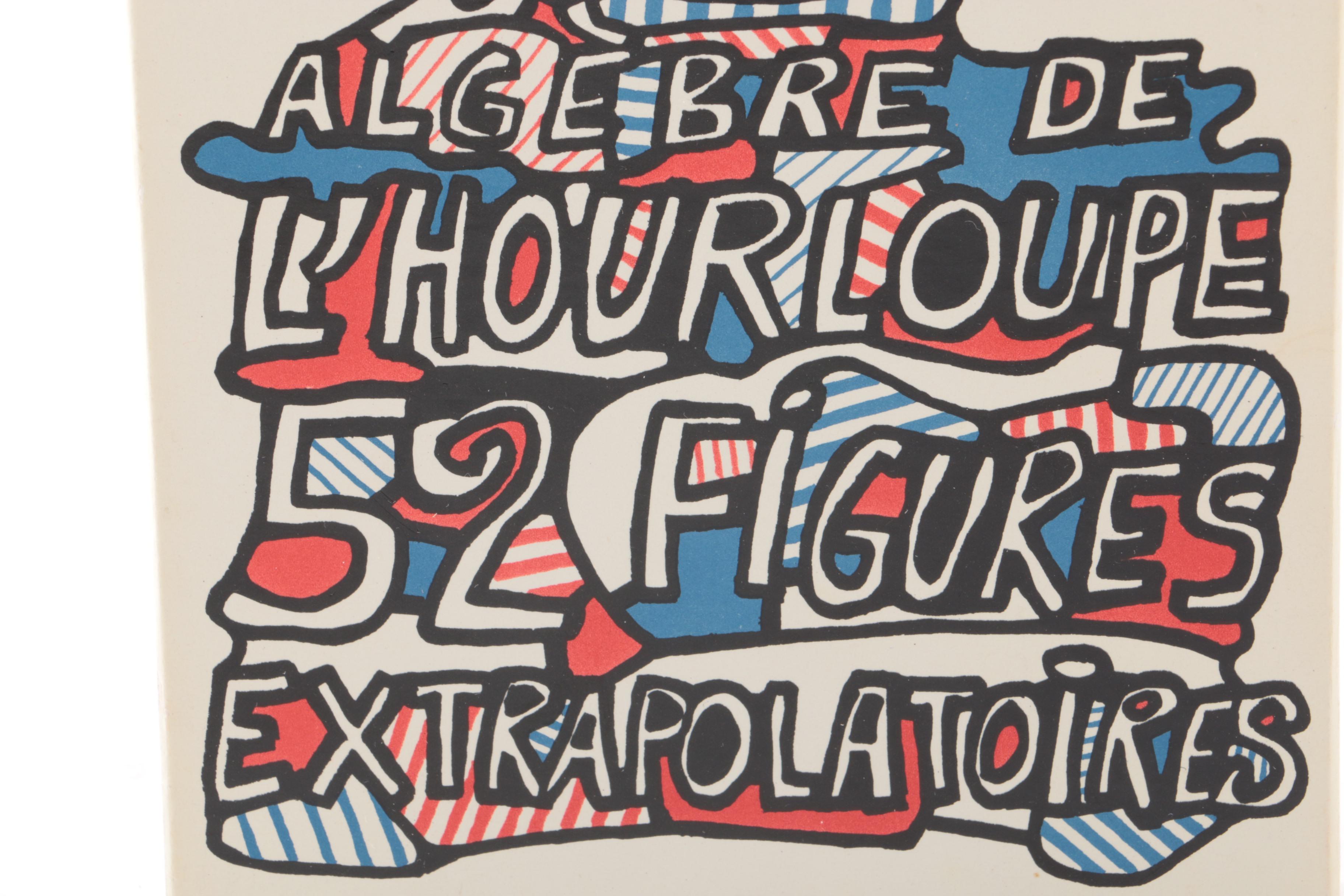 Jean Dubuffet Set of Printed Cards on Paper "52 Figures Extrapolatoires"