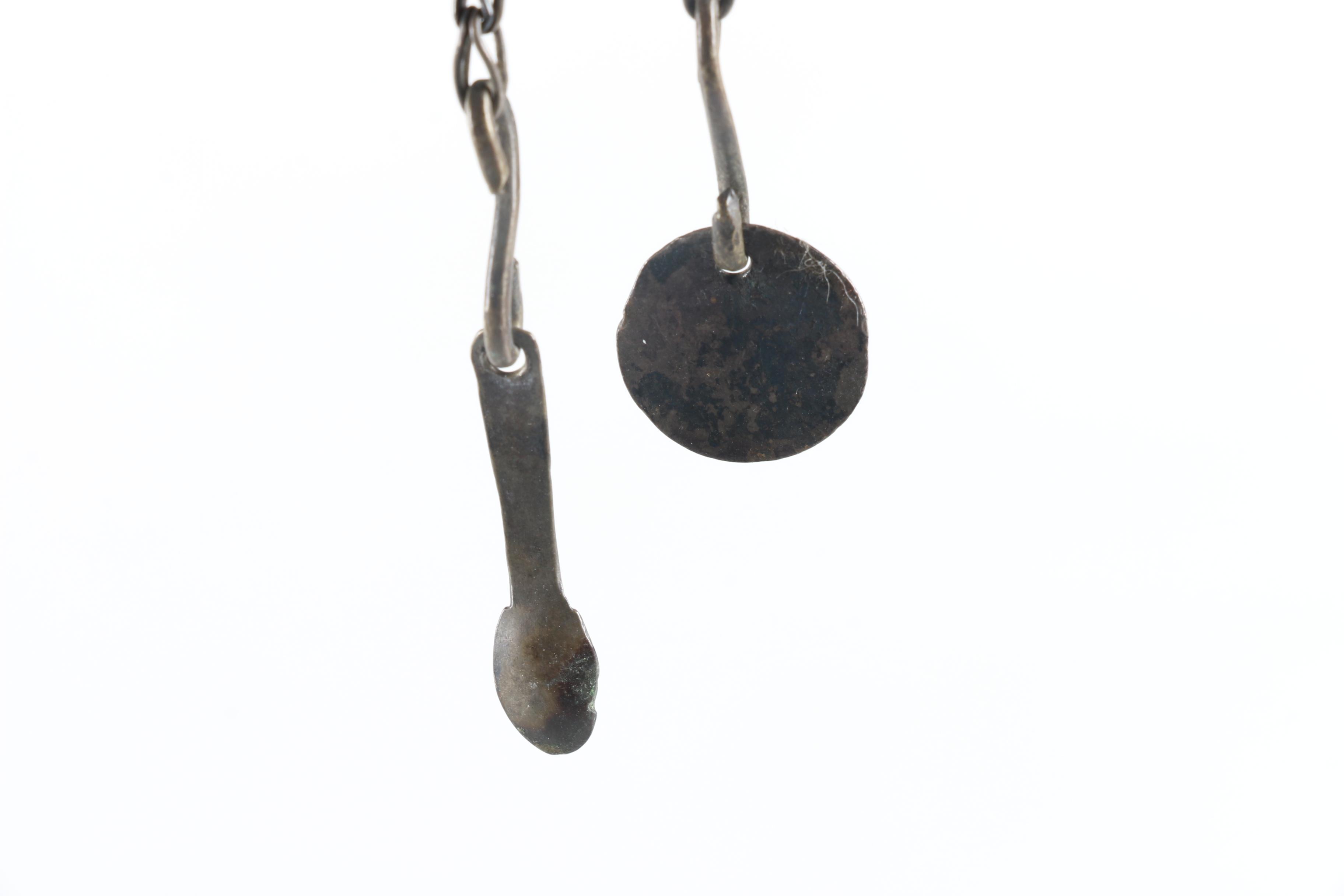 Antique Metal Chatelaine