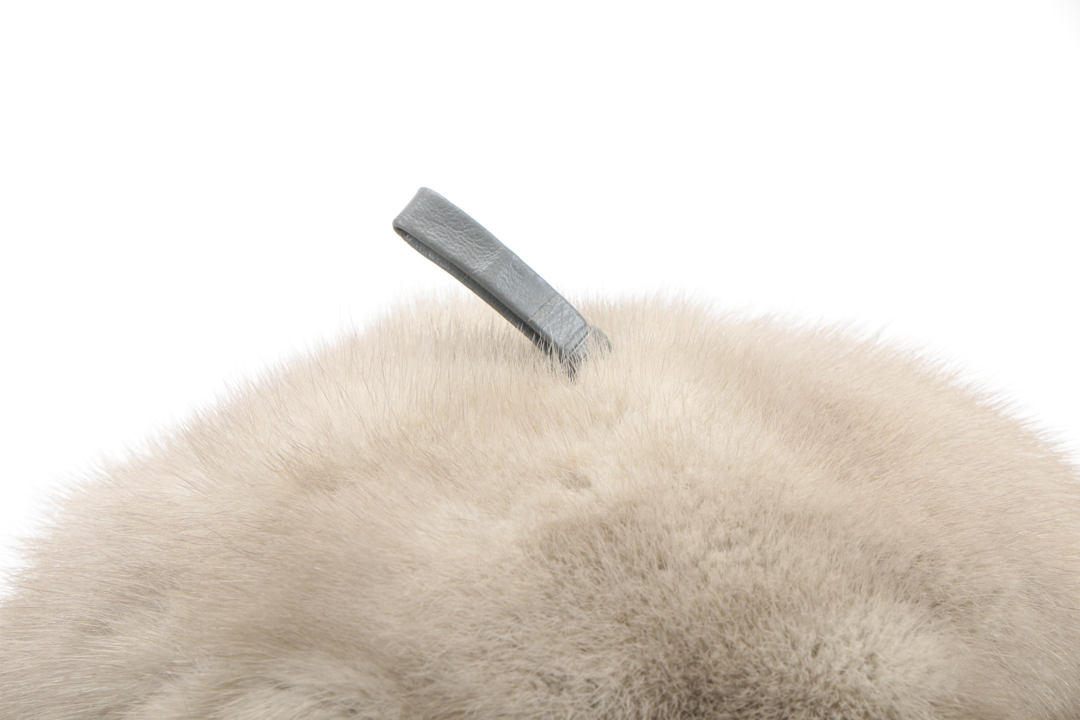 Vintage Christian Dior Chapeaux and Lord & Taylor Mink Fur Hats and Accessories