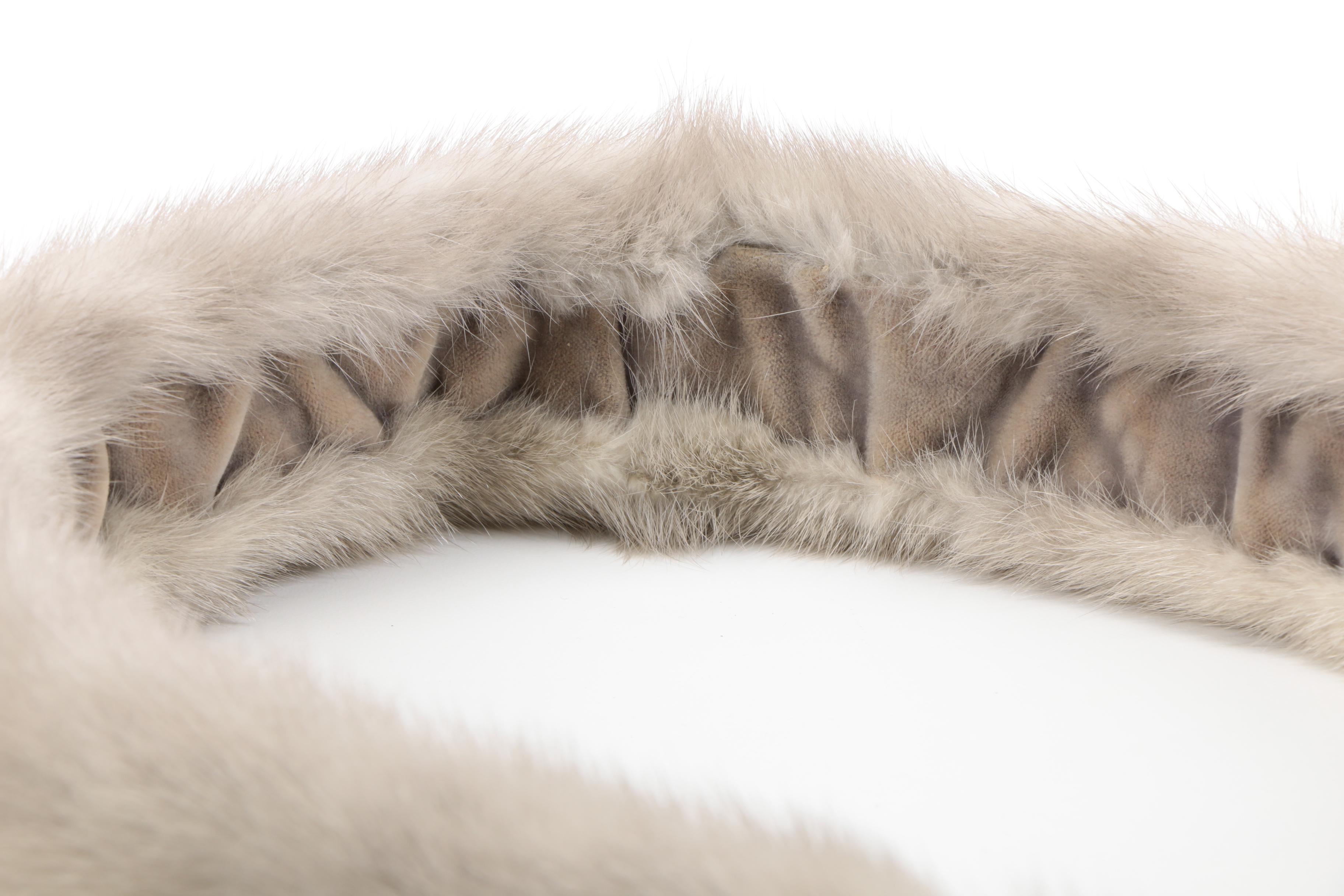 Vintage Christian Dior Chapeaux and Lord & Taylor Mink Fur Hats and Accessories