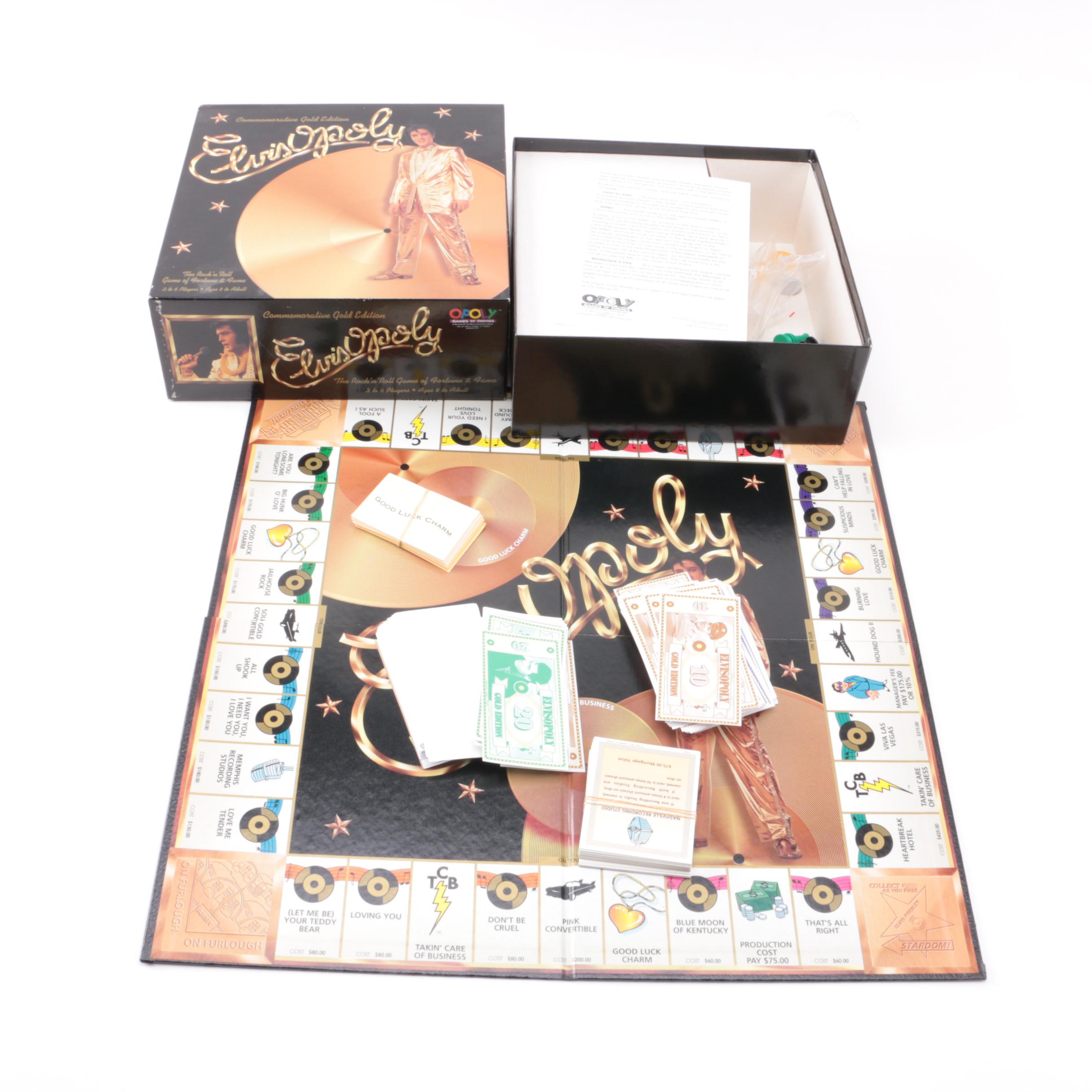 "Elvis-Opoly" Board Game