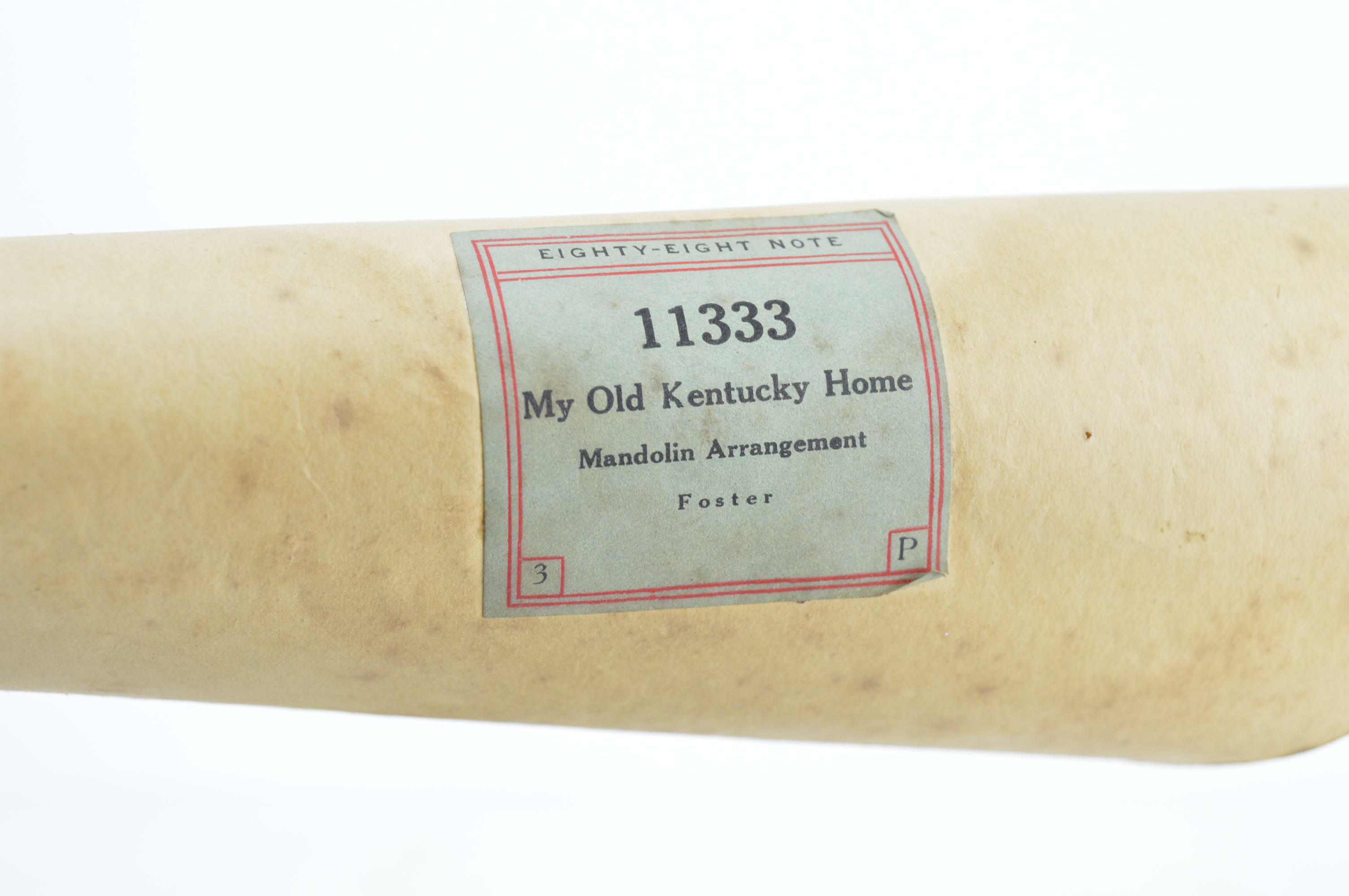 Vintage and Antique Player Piano Rolls