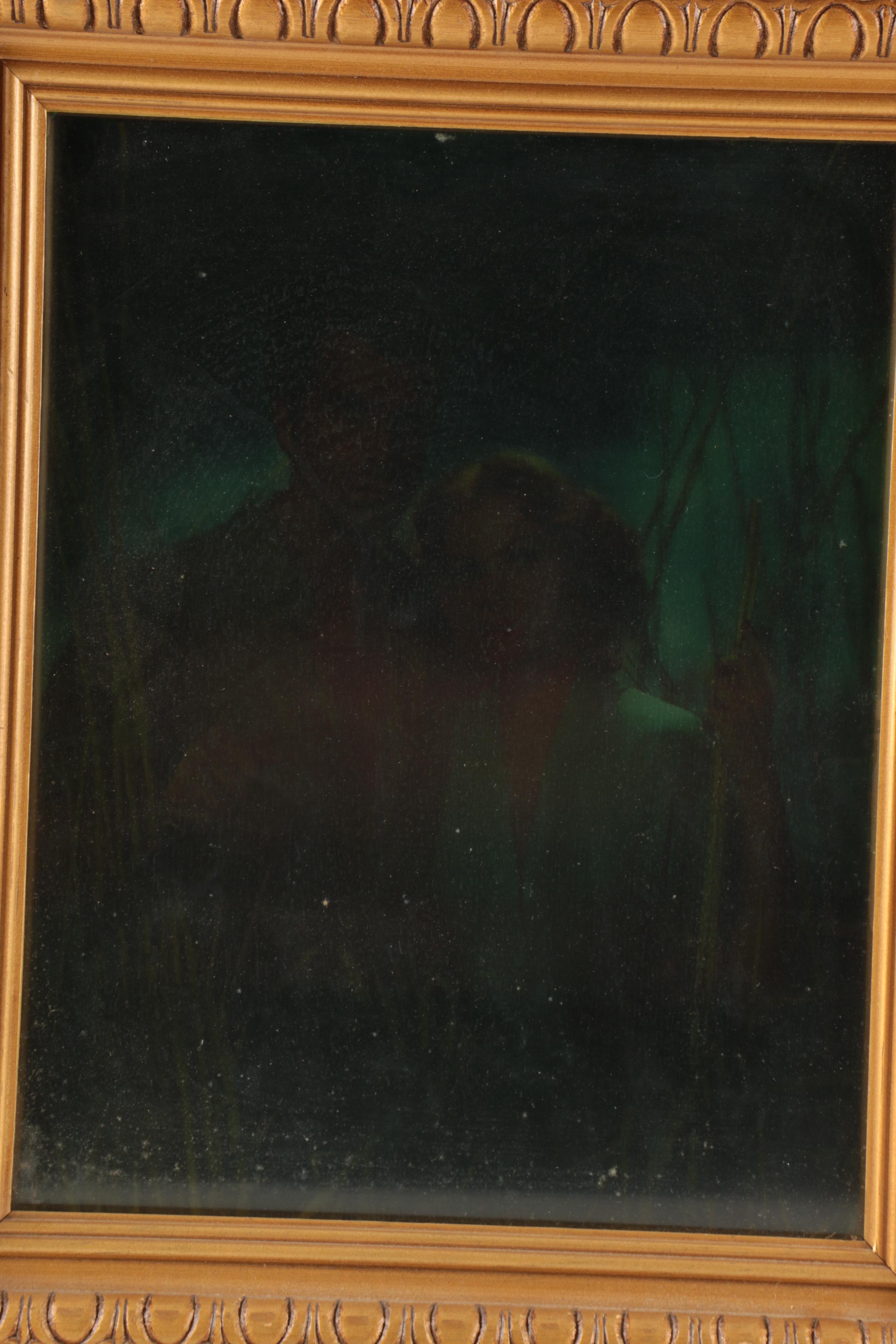 Pair of Illuminated Images of Couples