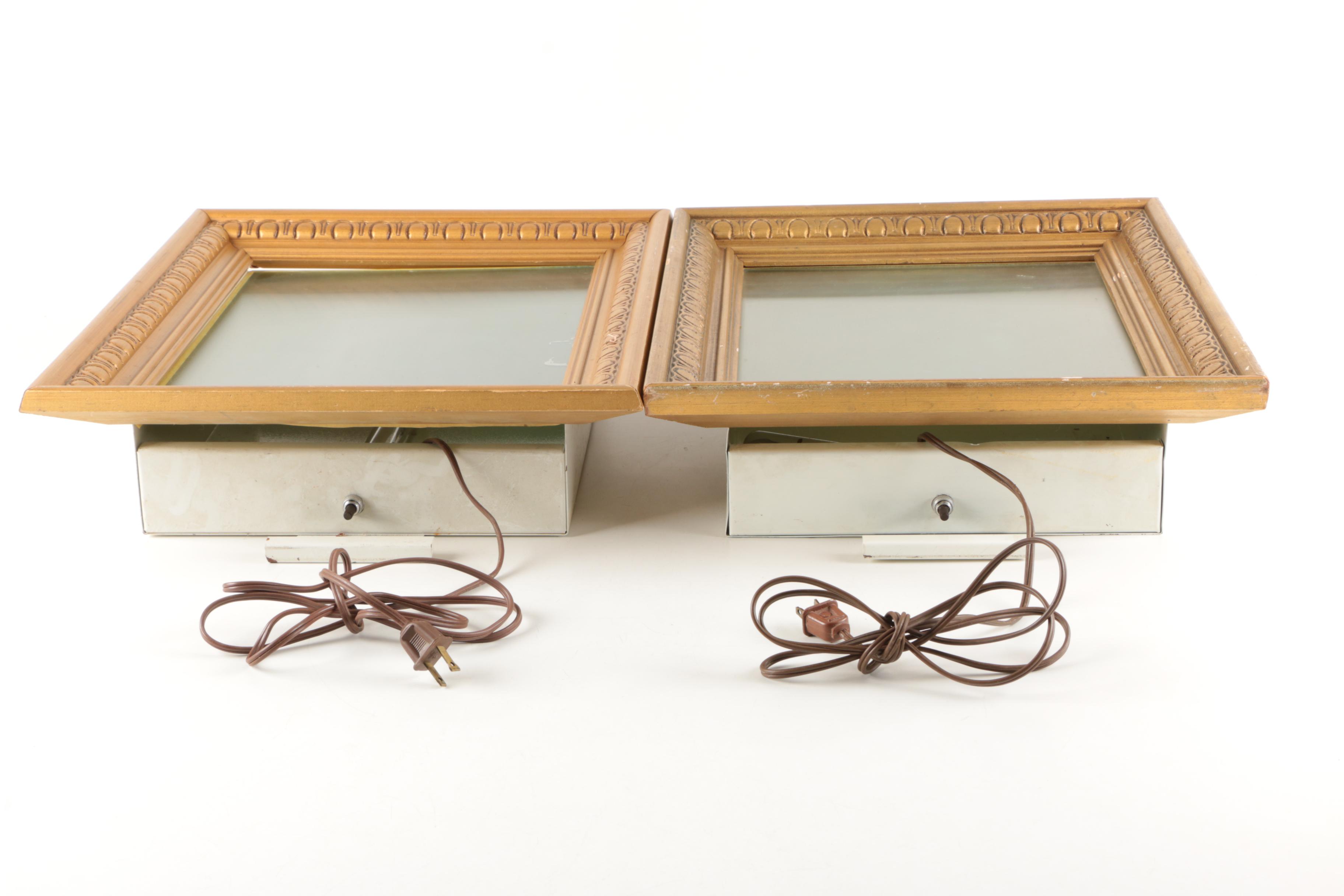 Pair of Illuminated Images of Couples