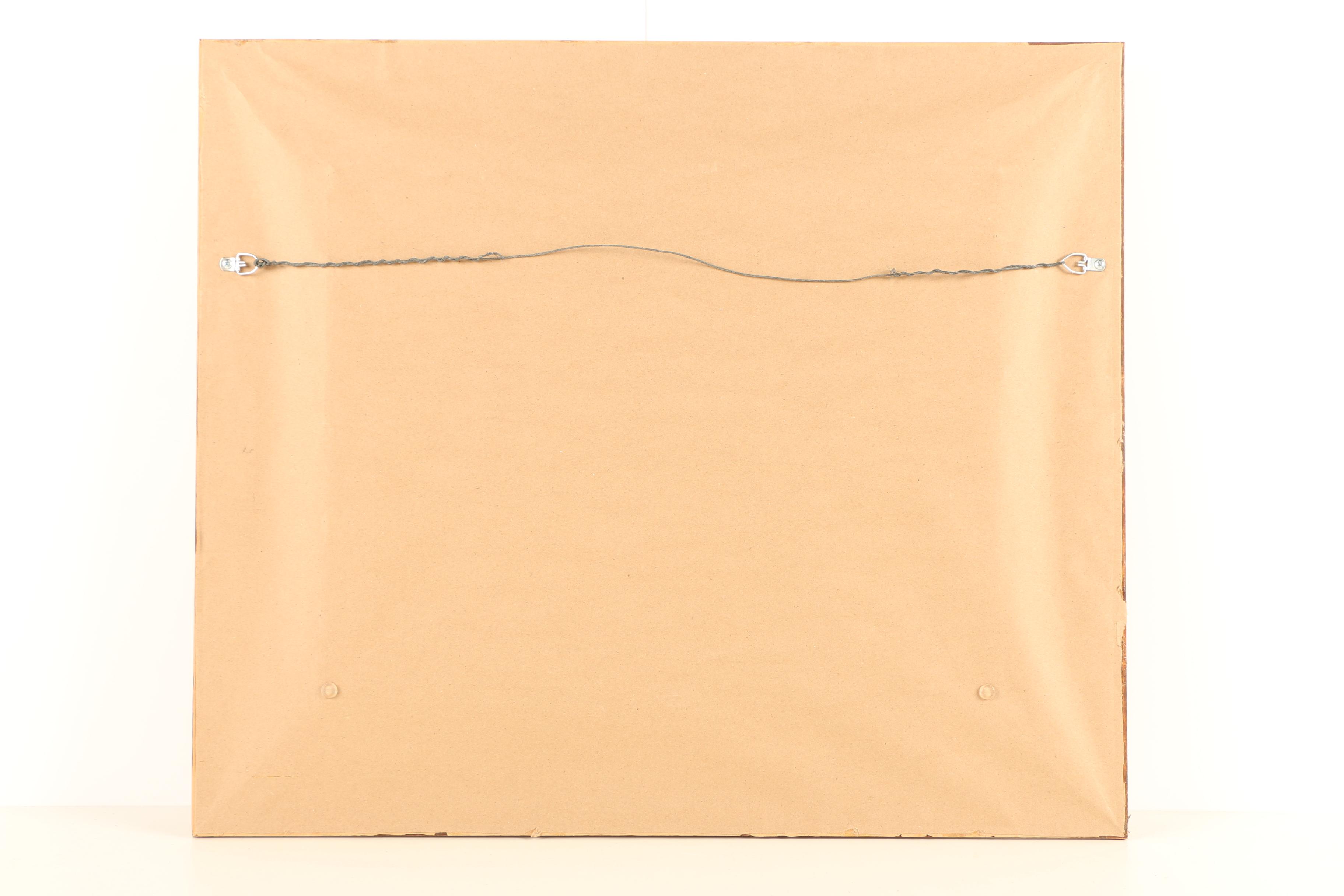 Oil Painting on Canvas of a Cottage in the Woods