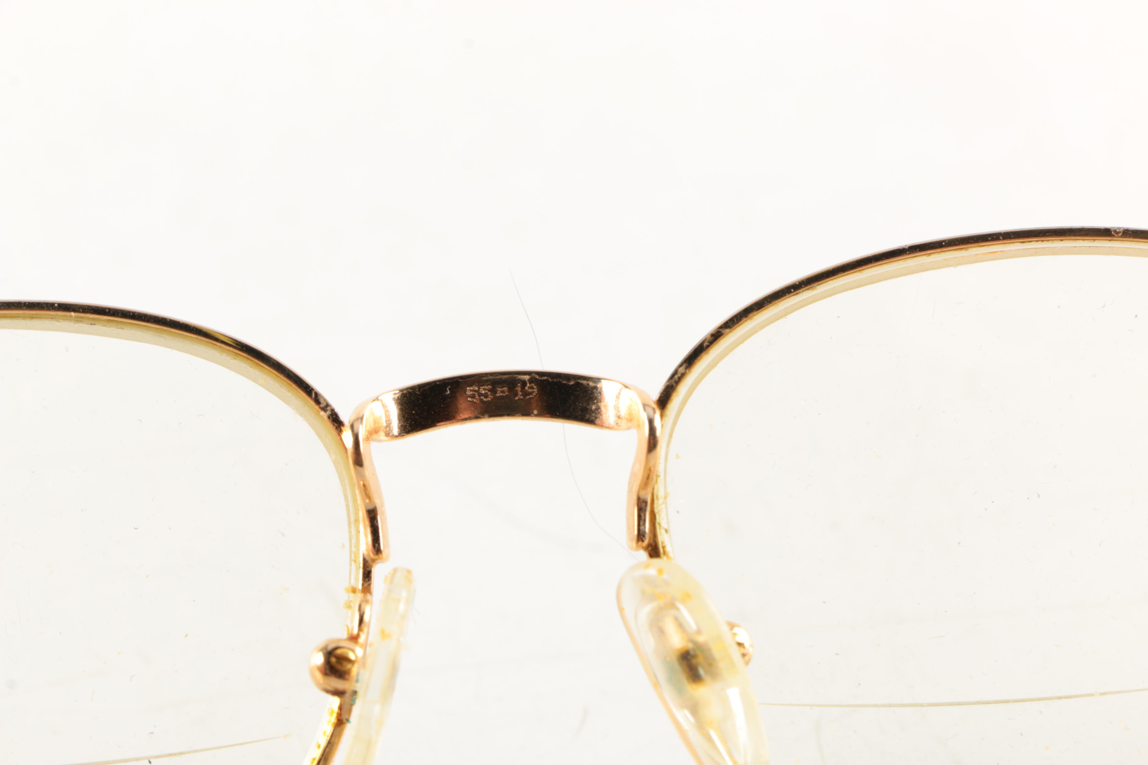 Vintage BerDel Steroflex Gold Electroplate Eyeglasses