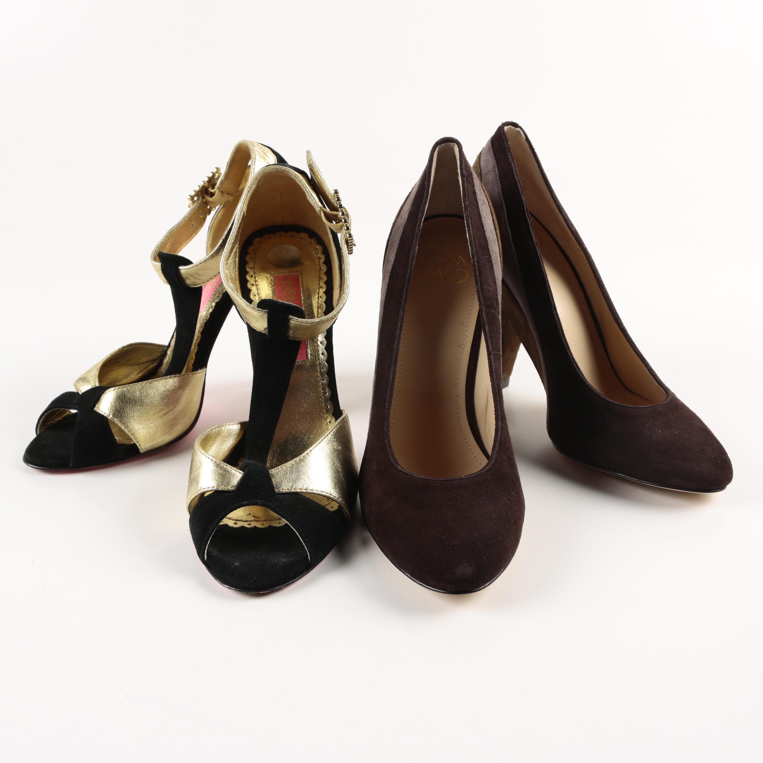 Betsey Johnson and Joan & David Heels