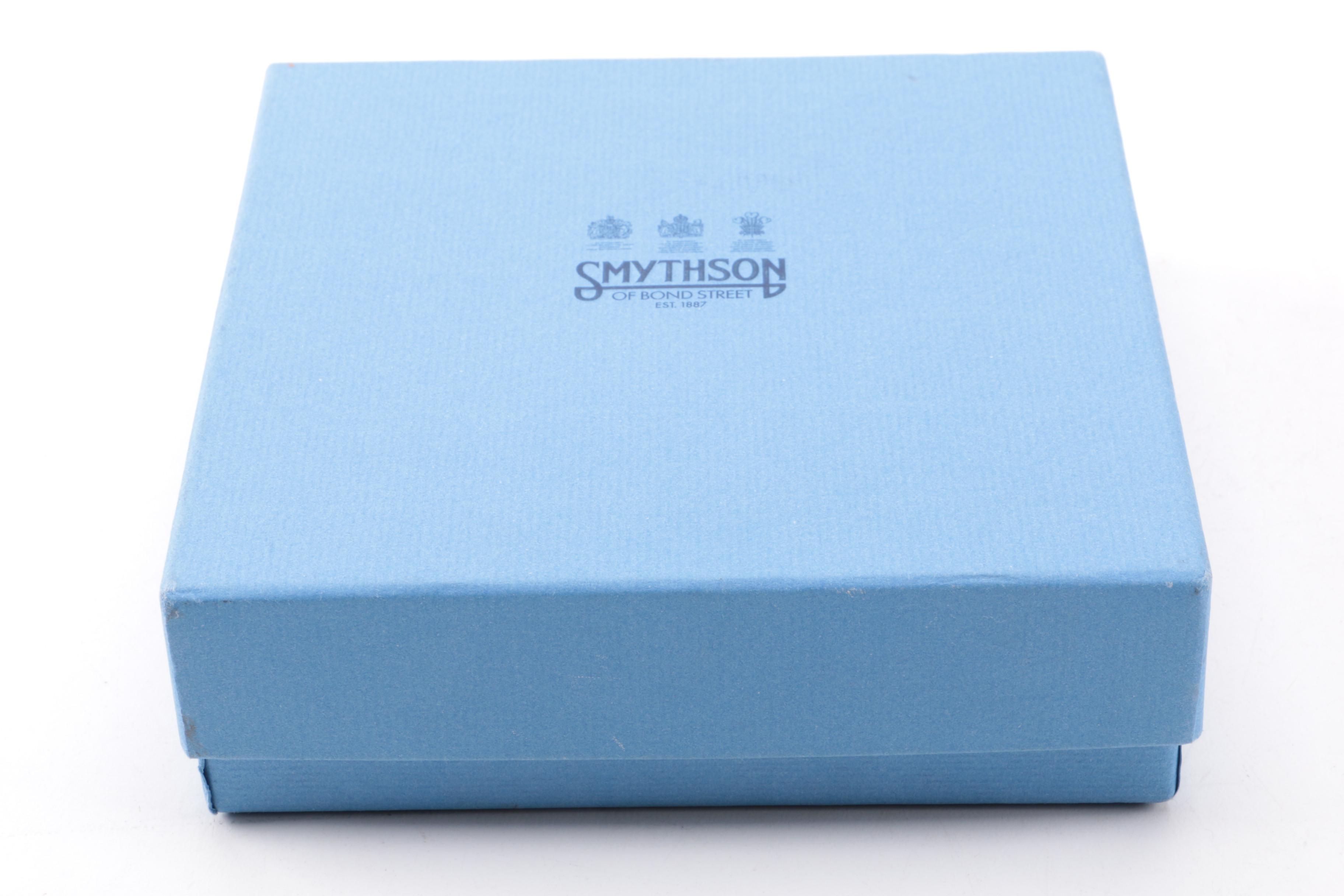 Smythson Silver Tone Pig Place Card Holders