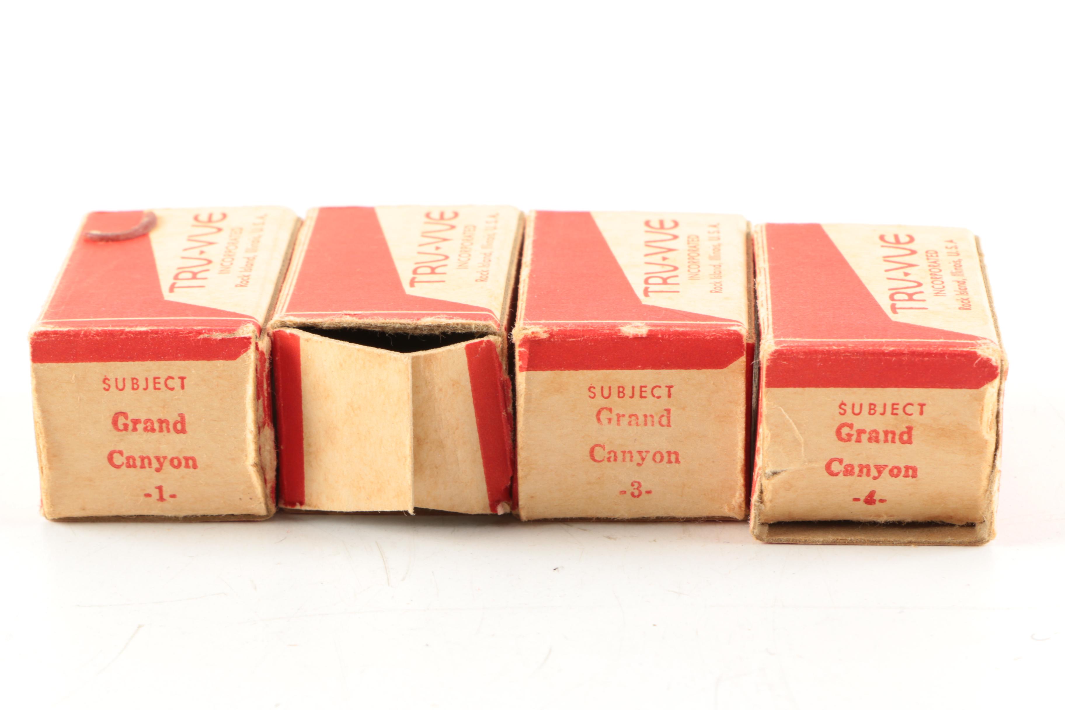 Vintage 1930's Art Deco Style Tru-Vue Three Dimensional Film Viewer And Film