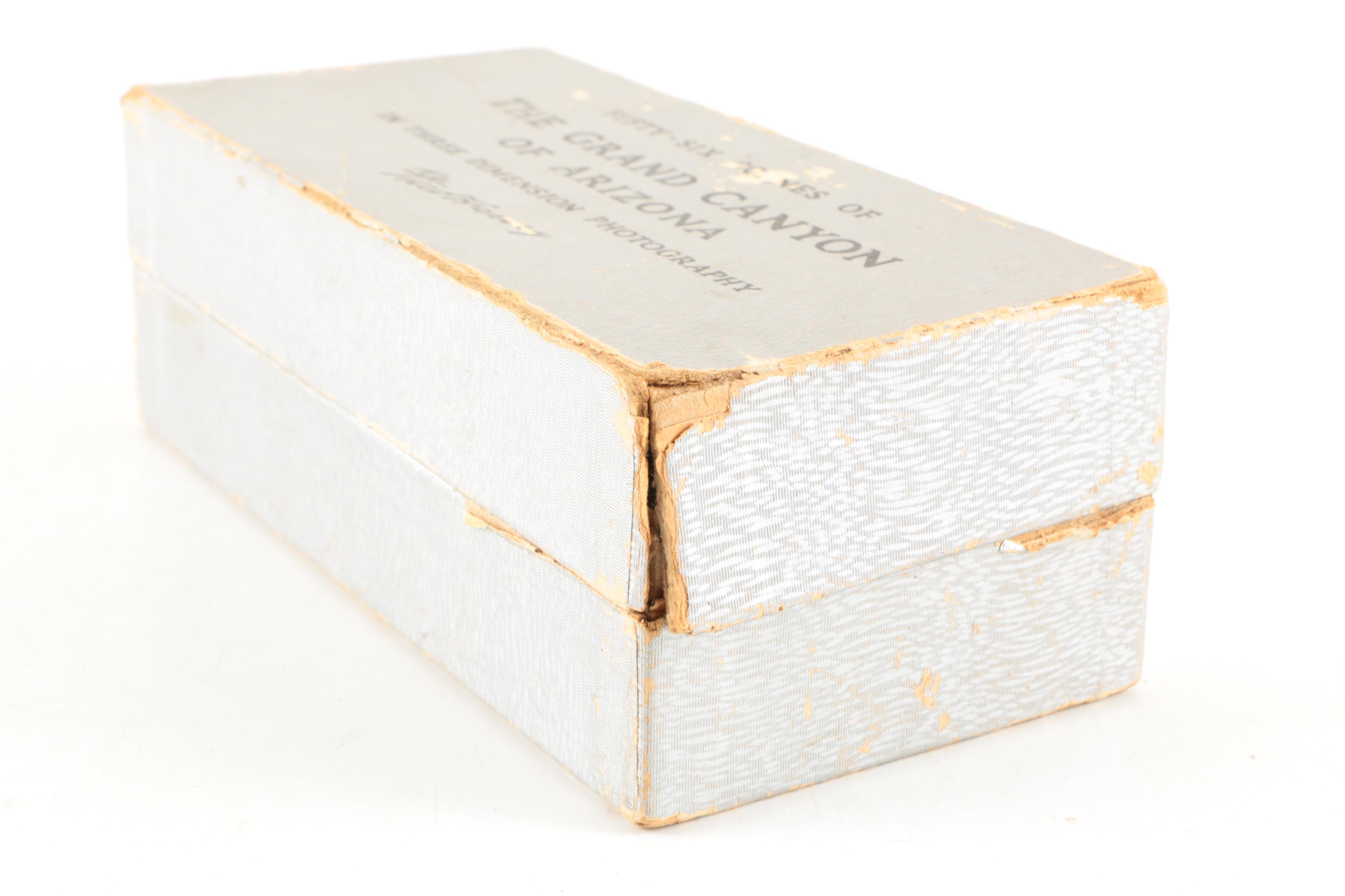 Vintage 1930's Art Deco Style Tru-Vue Three Dimensional Film Viewer And Film