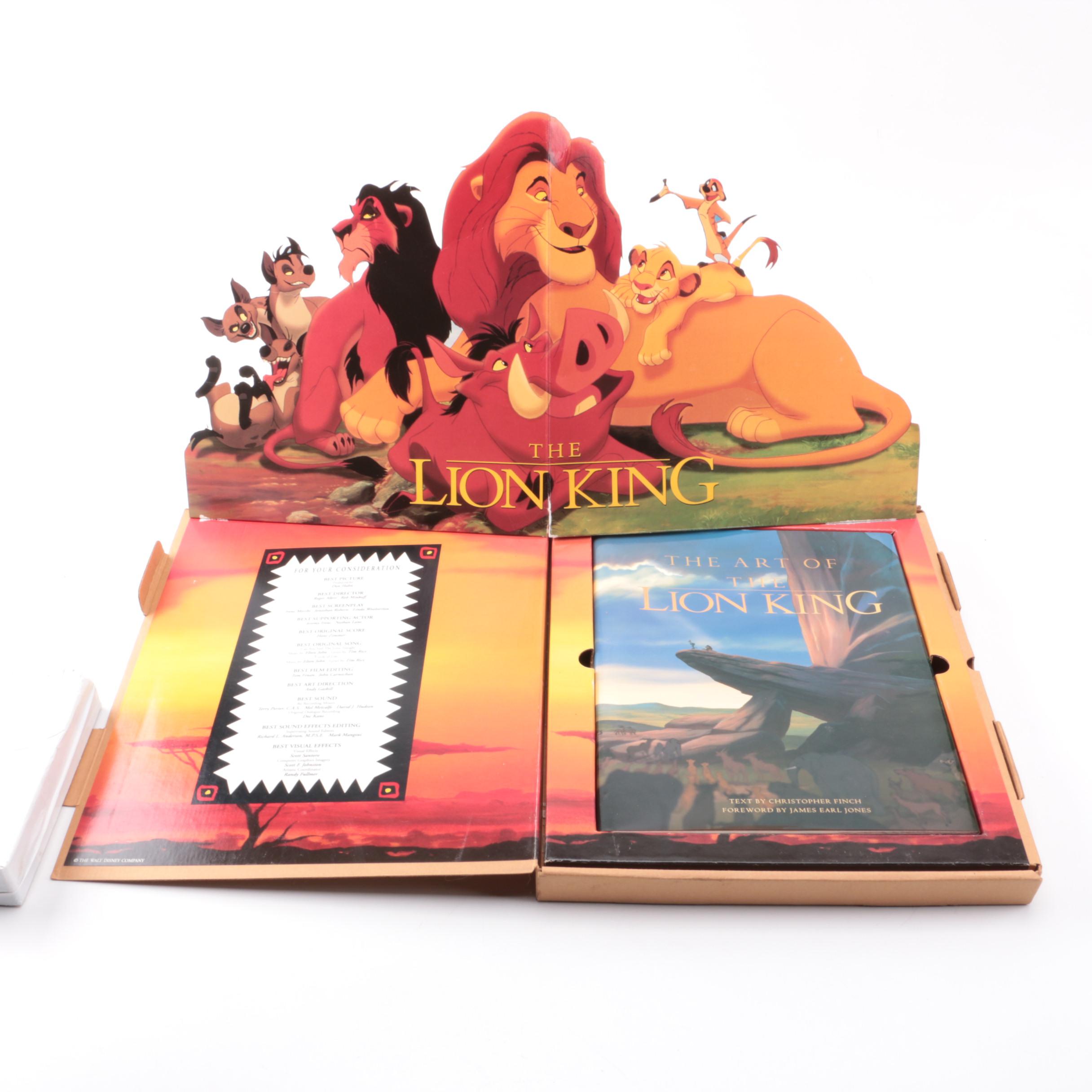 1994 "The Art Of The Lion King"  Book