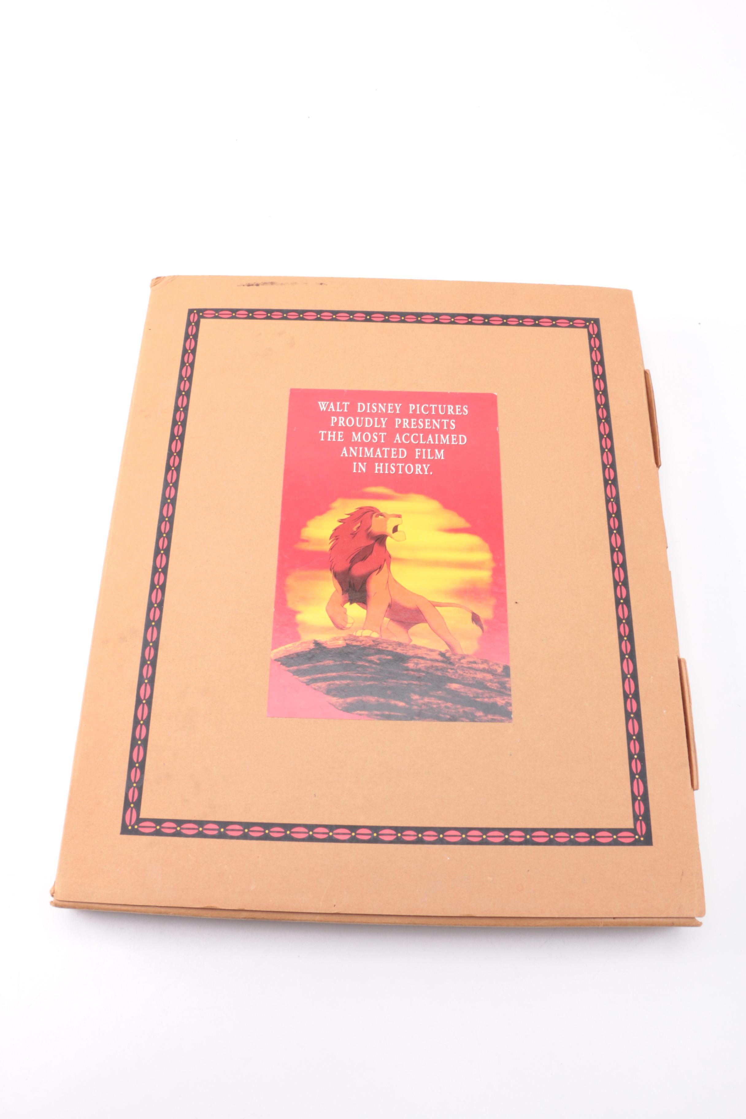 1994 "The Art Of The Lion King"  Book