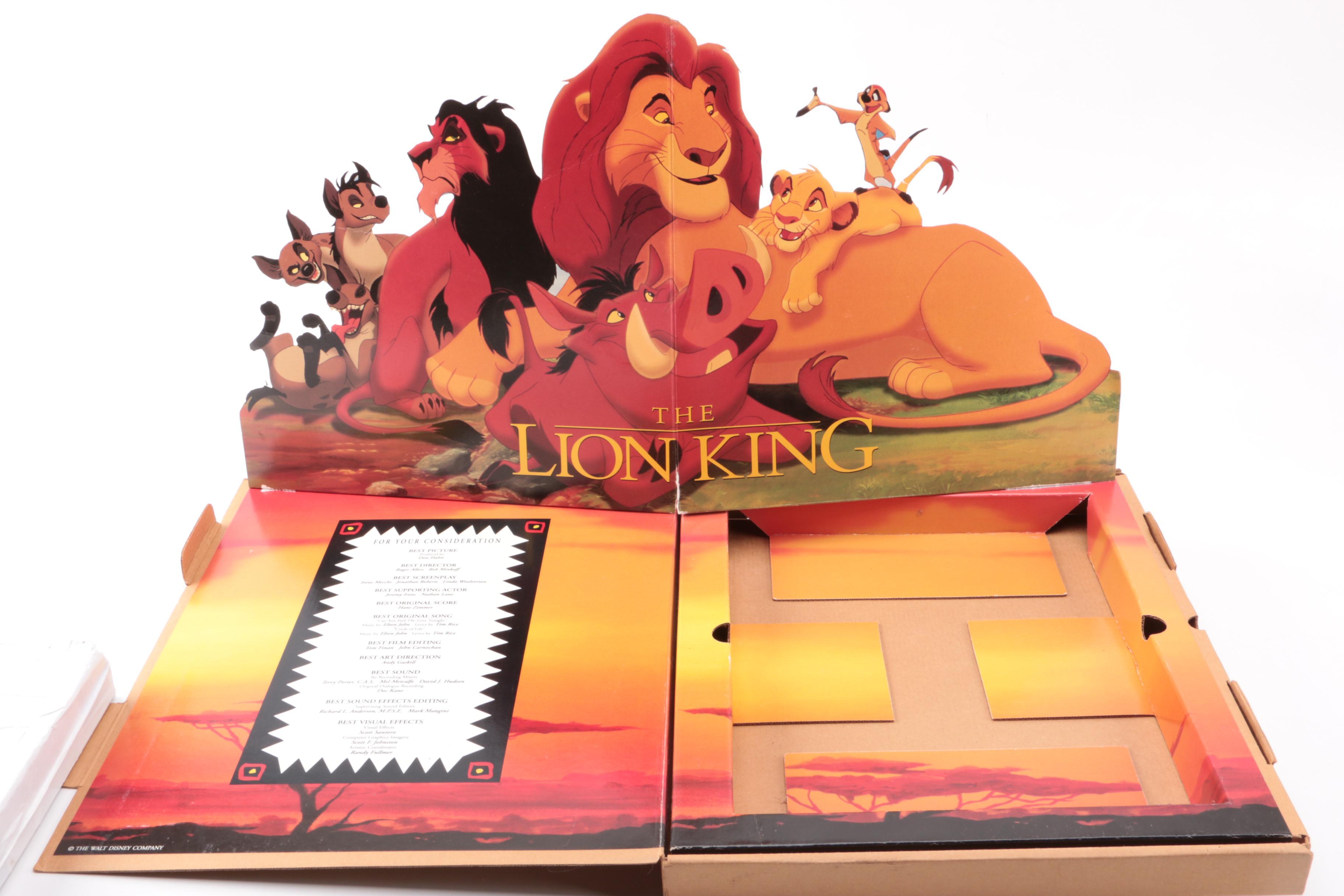 1994 "The Art Of The Lion King"  Book