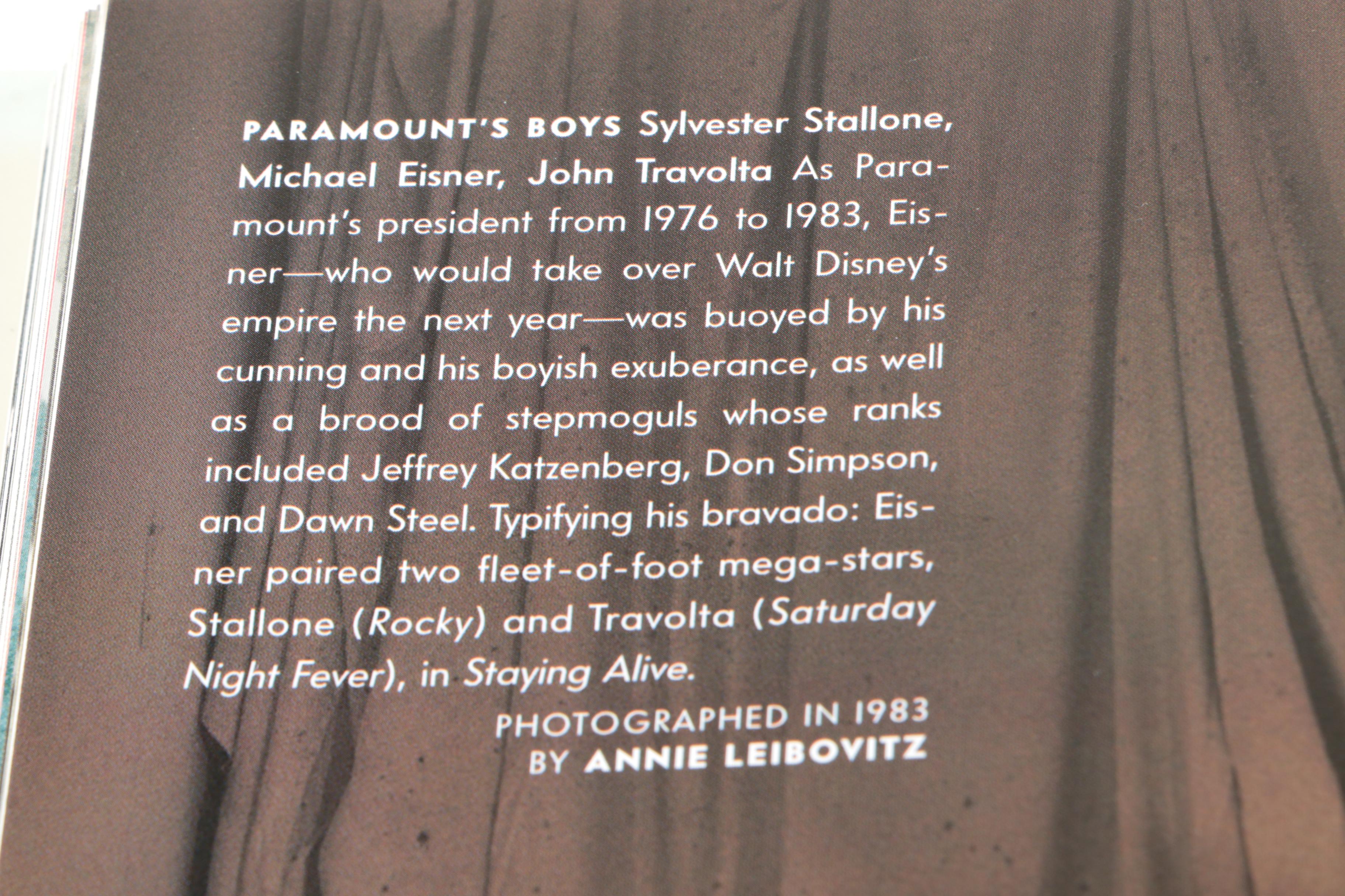 1999 First Edition "Lovers" and 2000 "Vanity Fair's Hollywood"