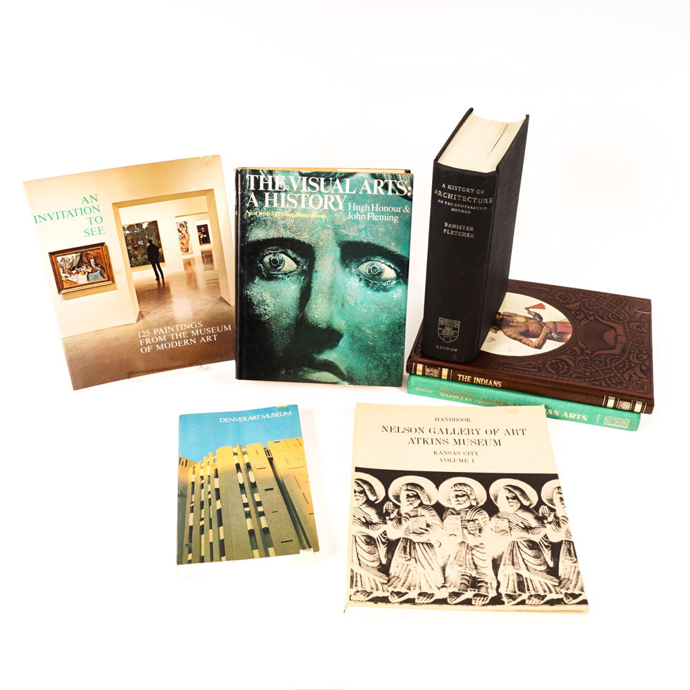 Collection of Seven Art and Architectural Books