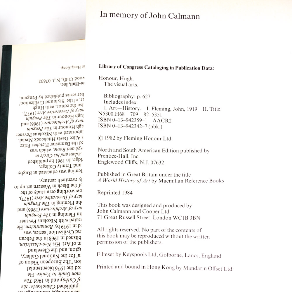 Collection of Seven Art and Architectural Books