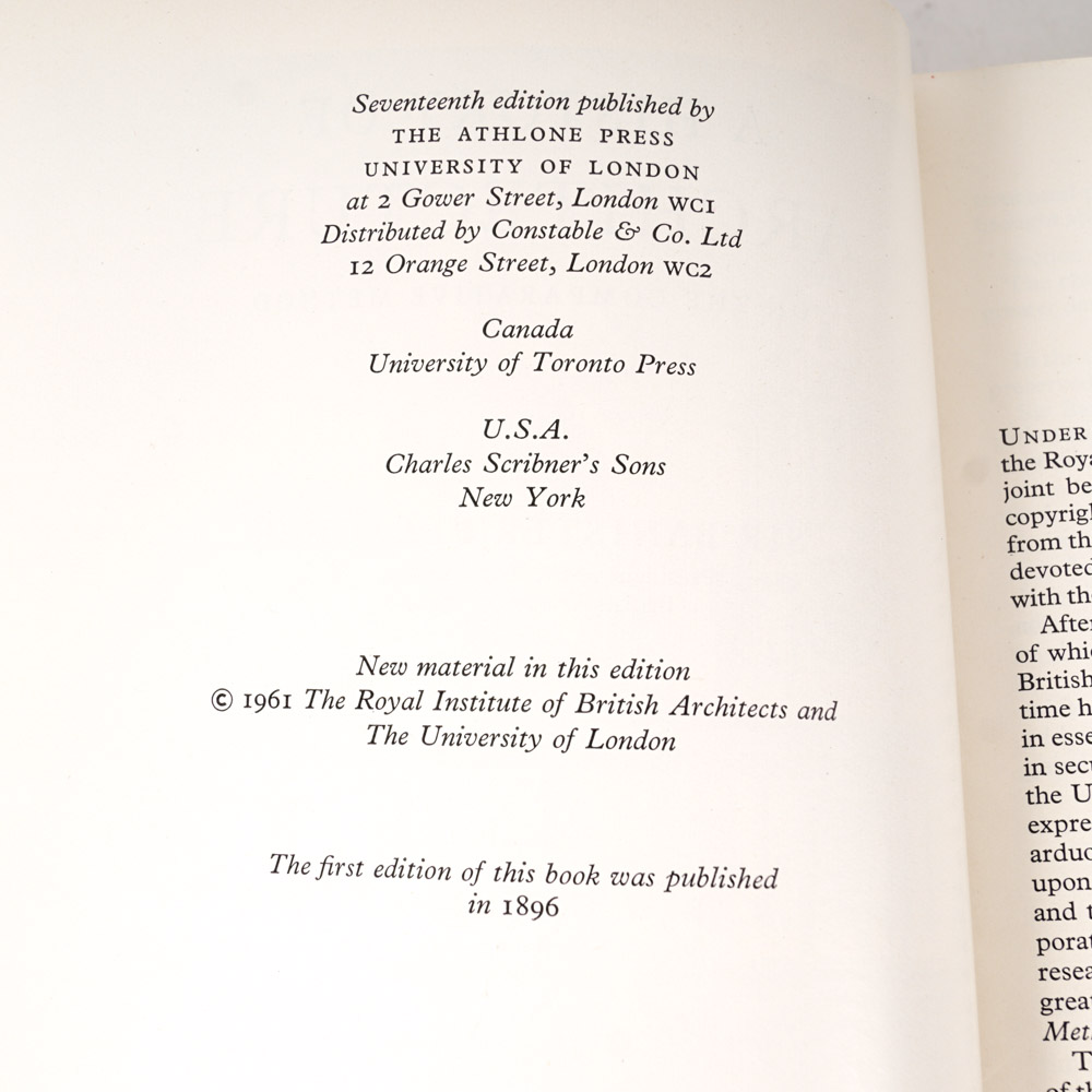 Collection of Seven Art and Architectural Books