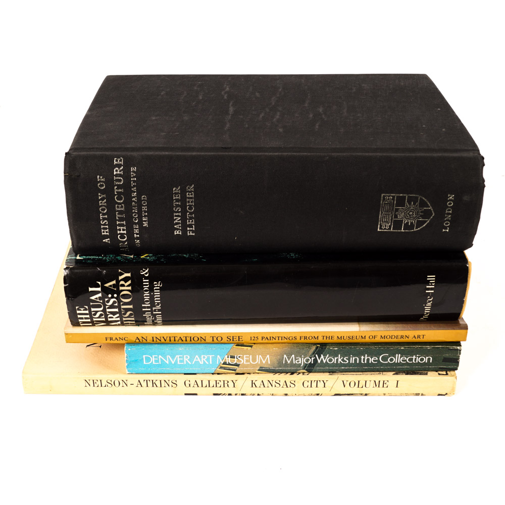 Collection of Seven Art and Architectural Books