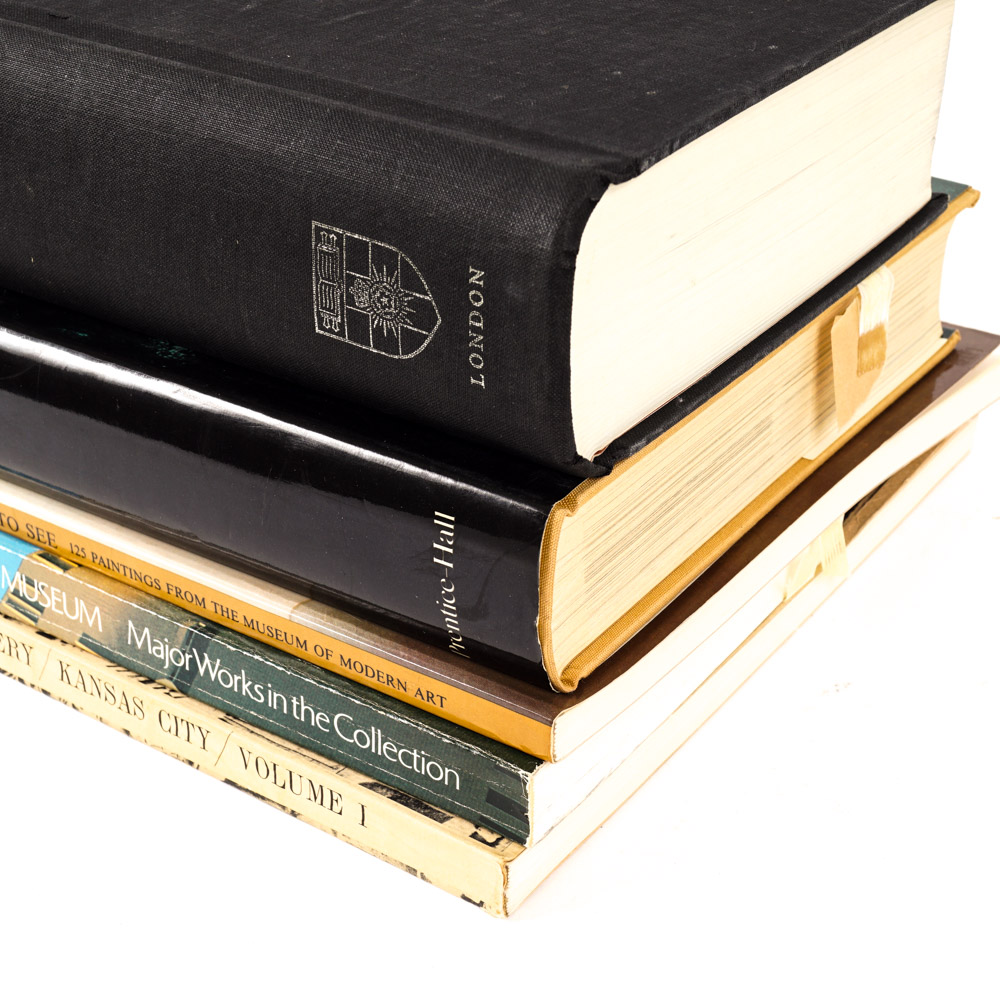 Collection of Seven Art and Architectural Books