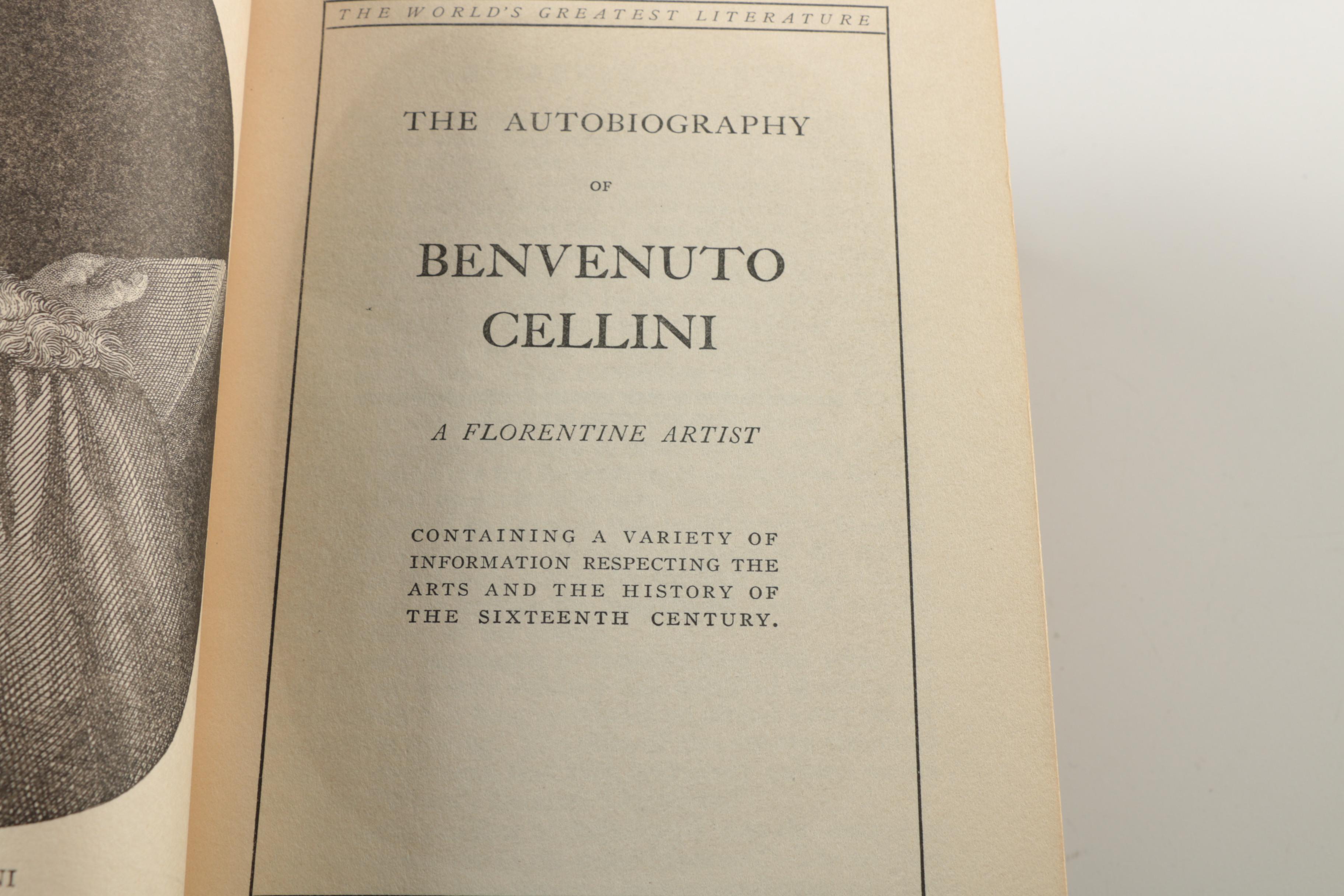 Vintage Complete Set of 1936 "World's Greatest Literature" Volumes