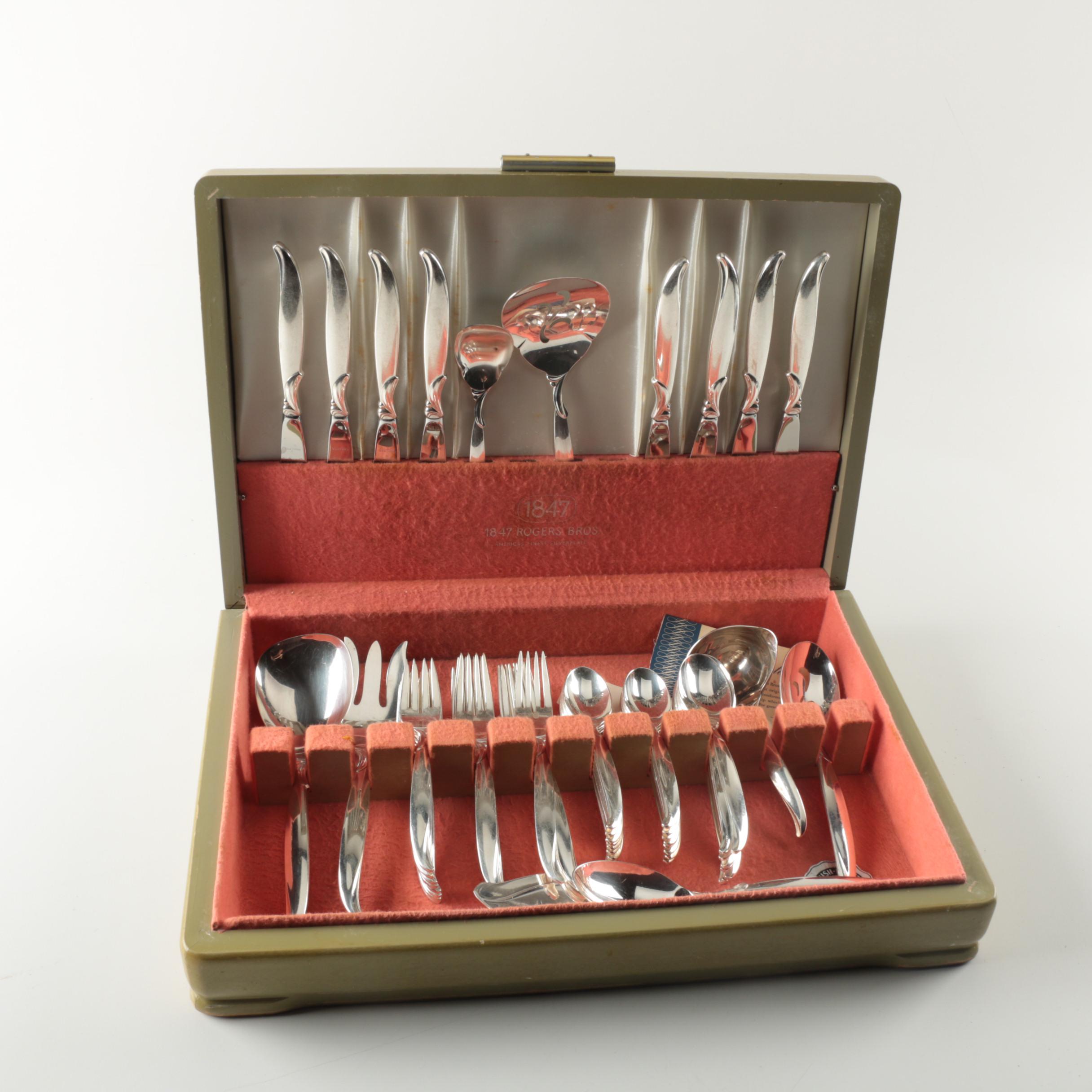 1847 Rogers "Flair" Silver Plate Flatware