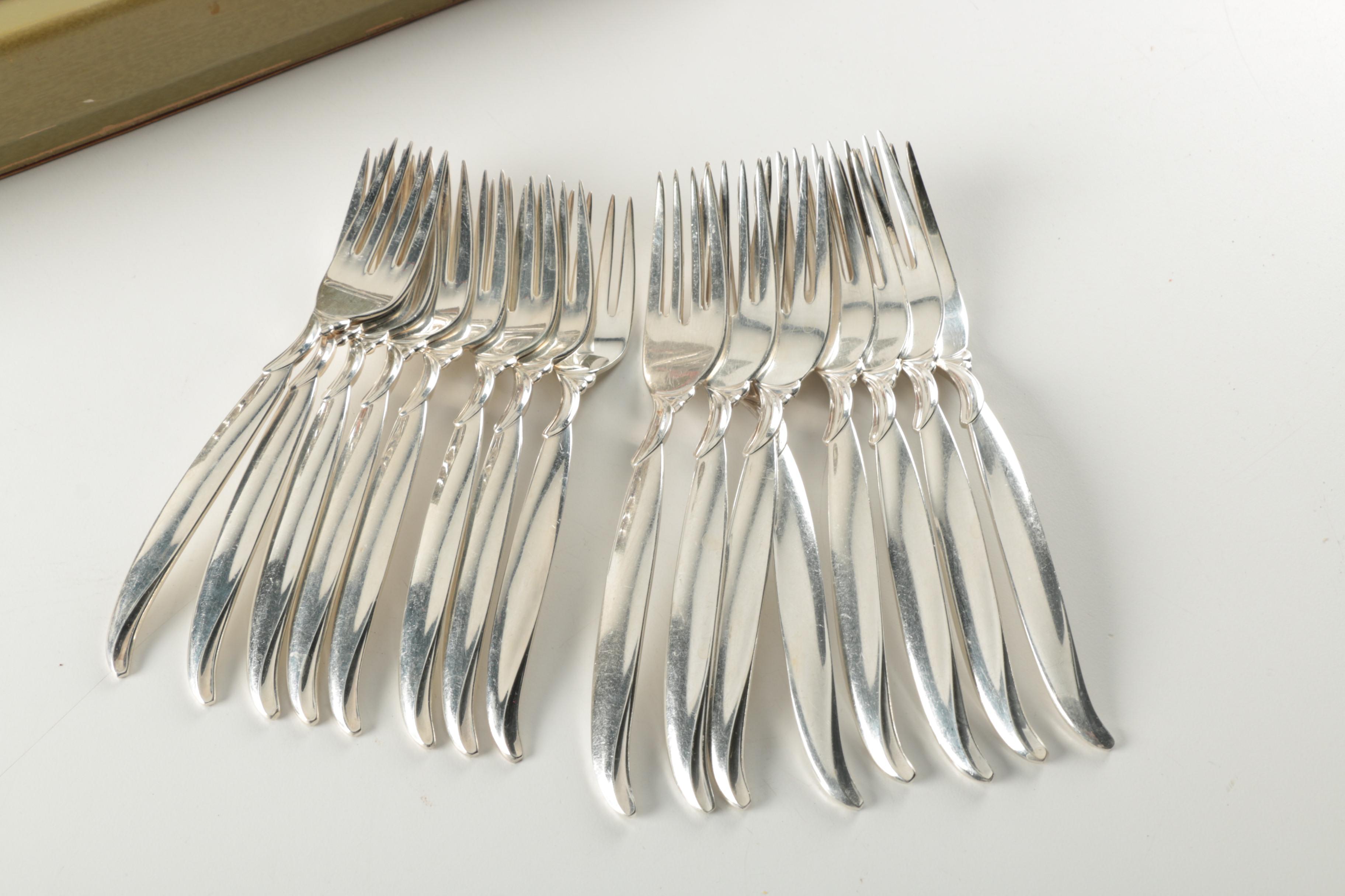 1847 Rogers "Flair" Silver Plate Flatware
