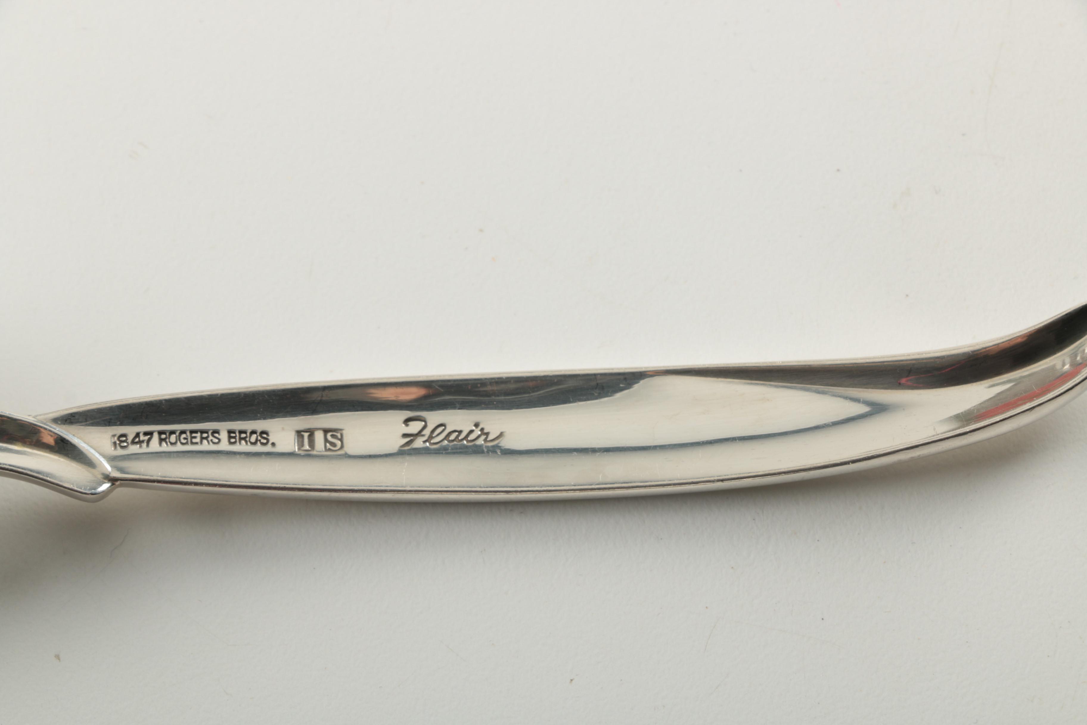 1847 Rogers "Flair" Silver Plate Flatware