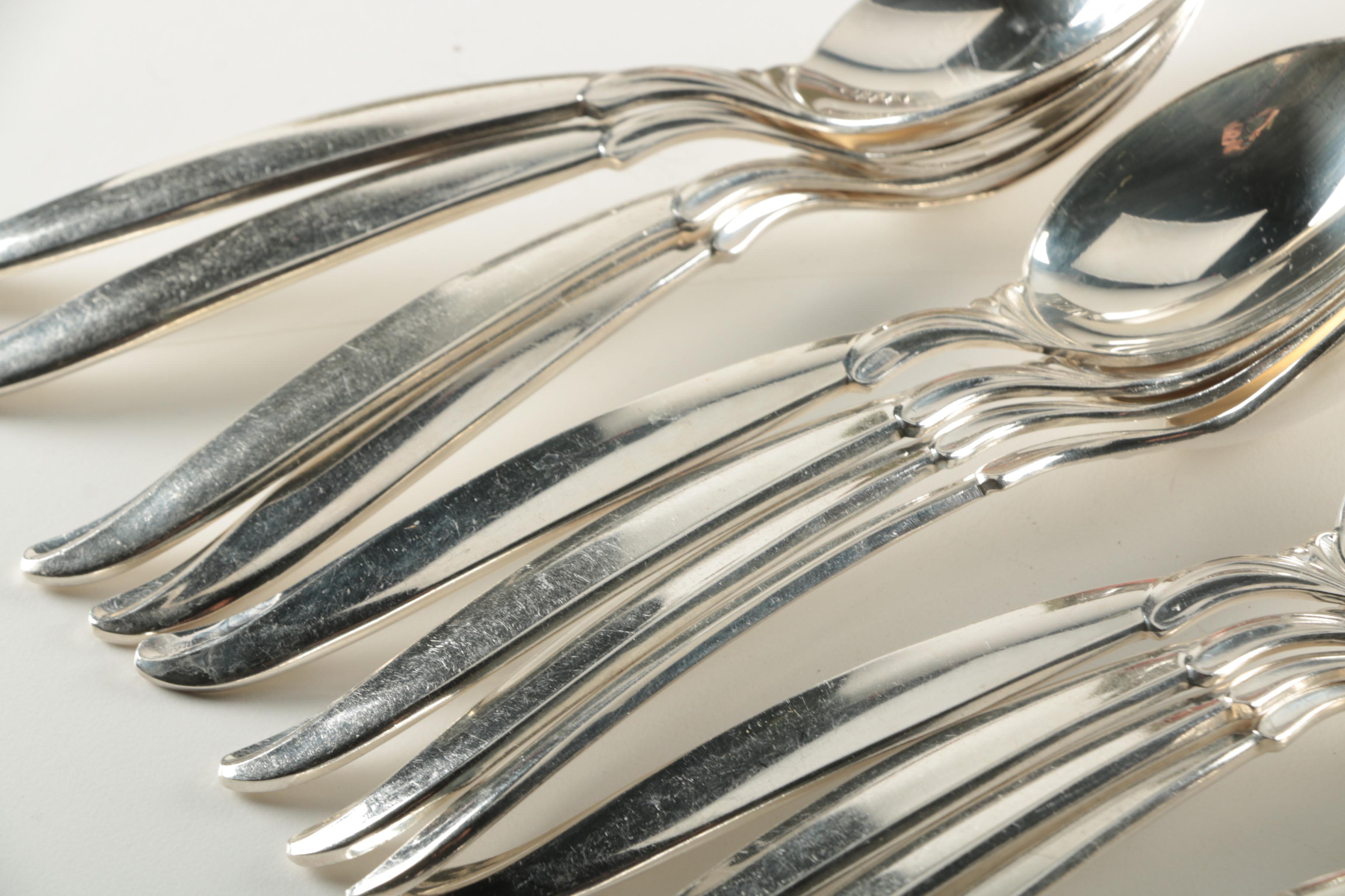 1847 Rogers "Flair" Silver Plate Flatware