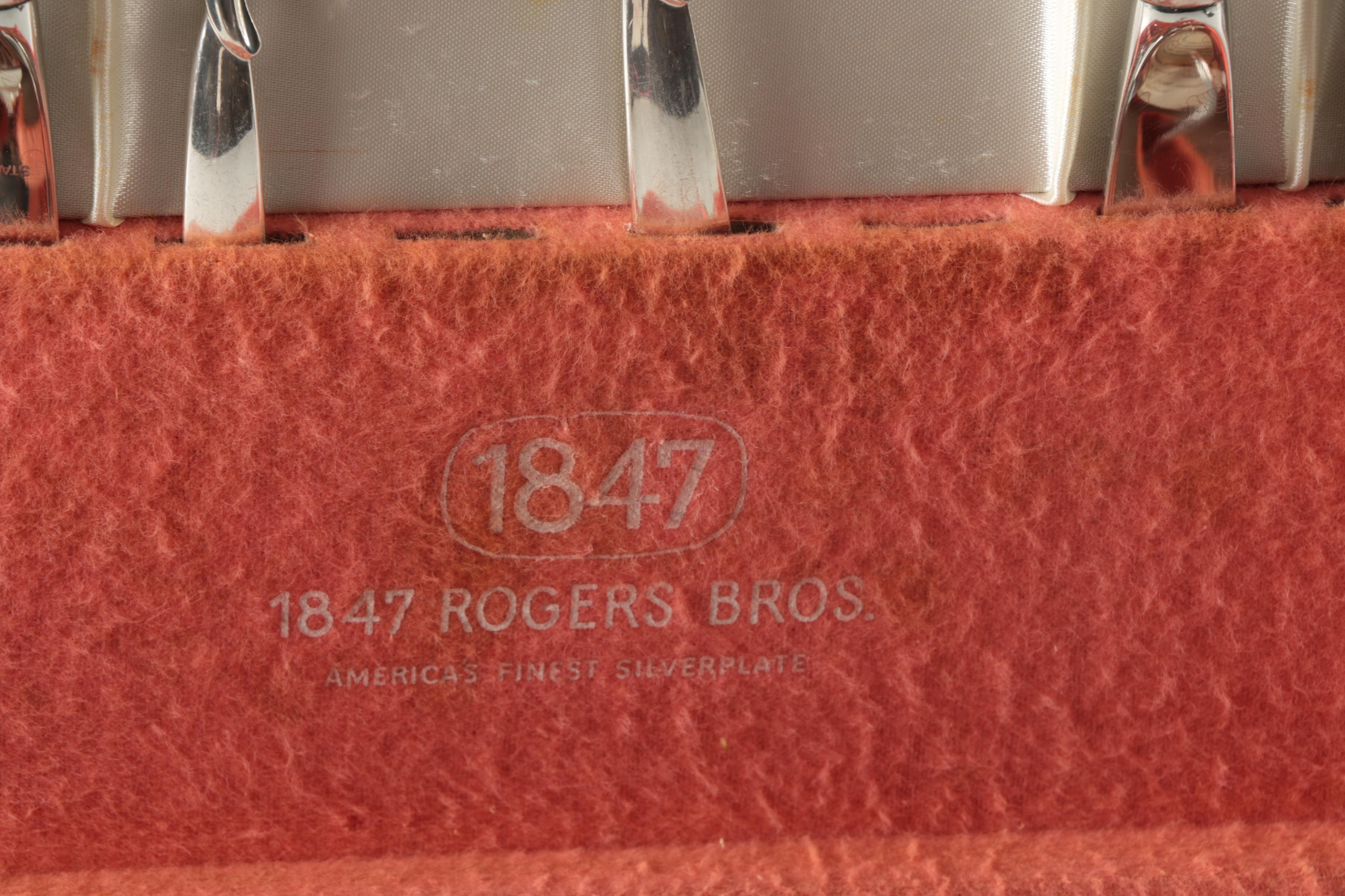 1847 Rogers "Flair" Silver Plate Flatware