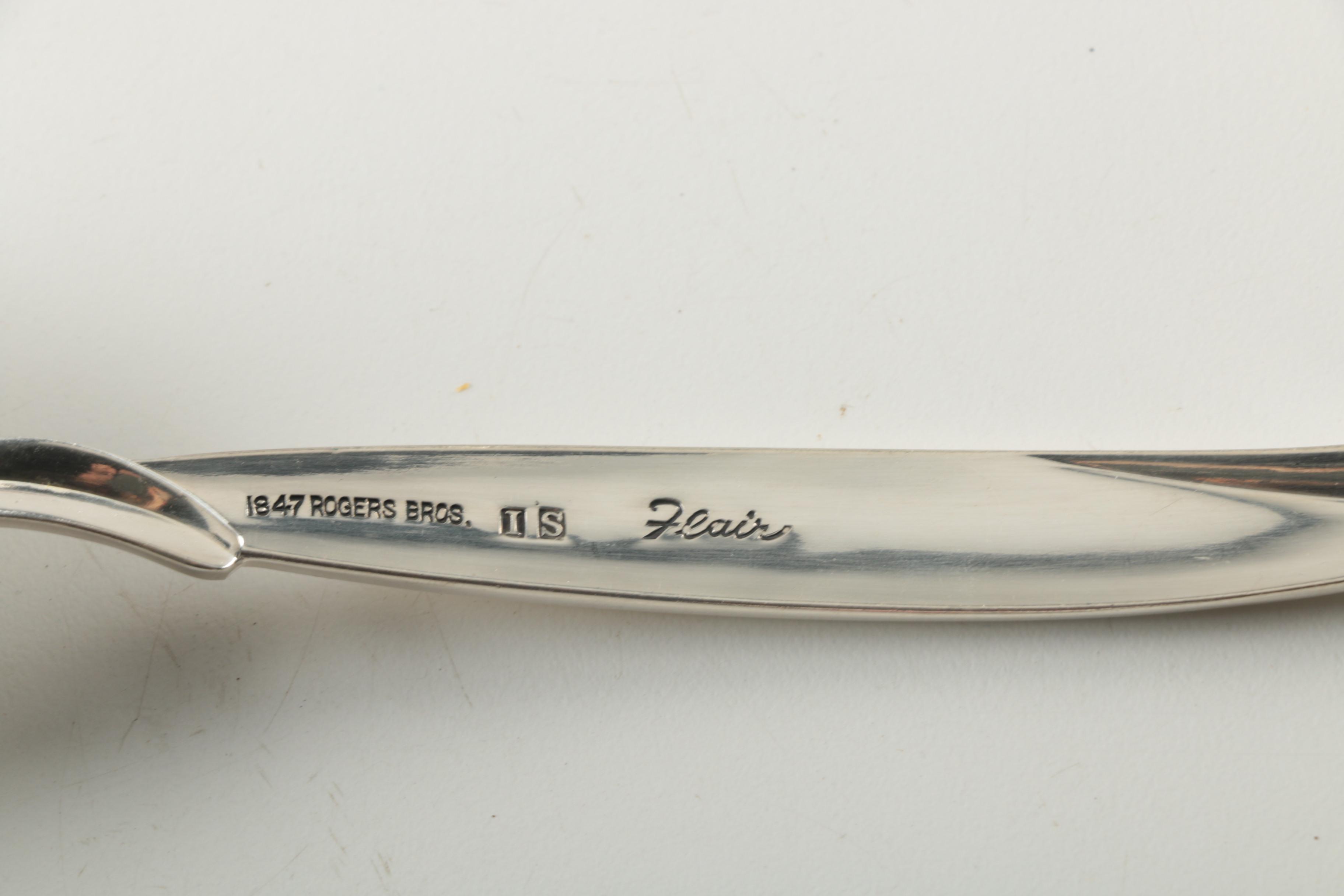 1847 Rogers "Flair" Silver Plate Flatware