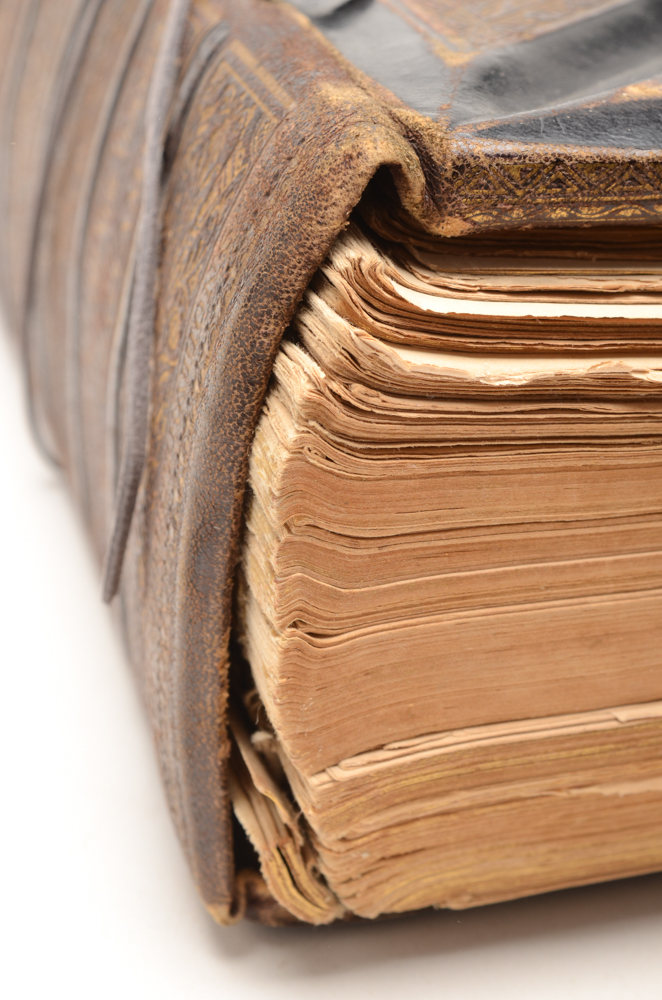 1872 Bible with Decorative Cover